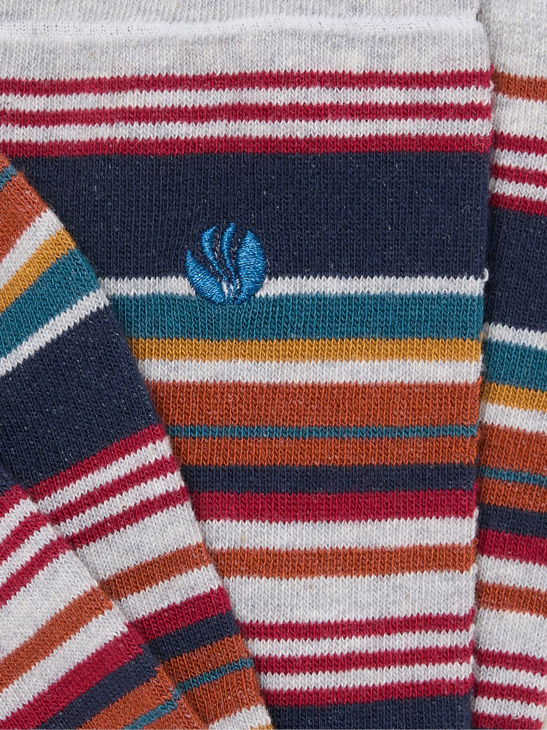 Grey Striped Socks - Image 2 of 2