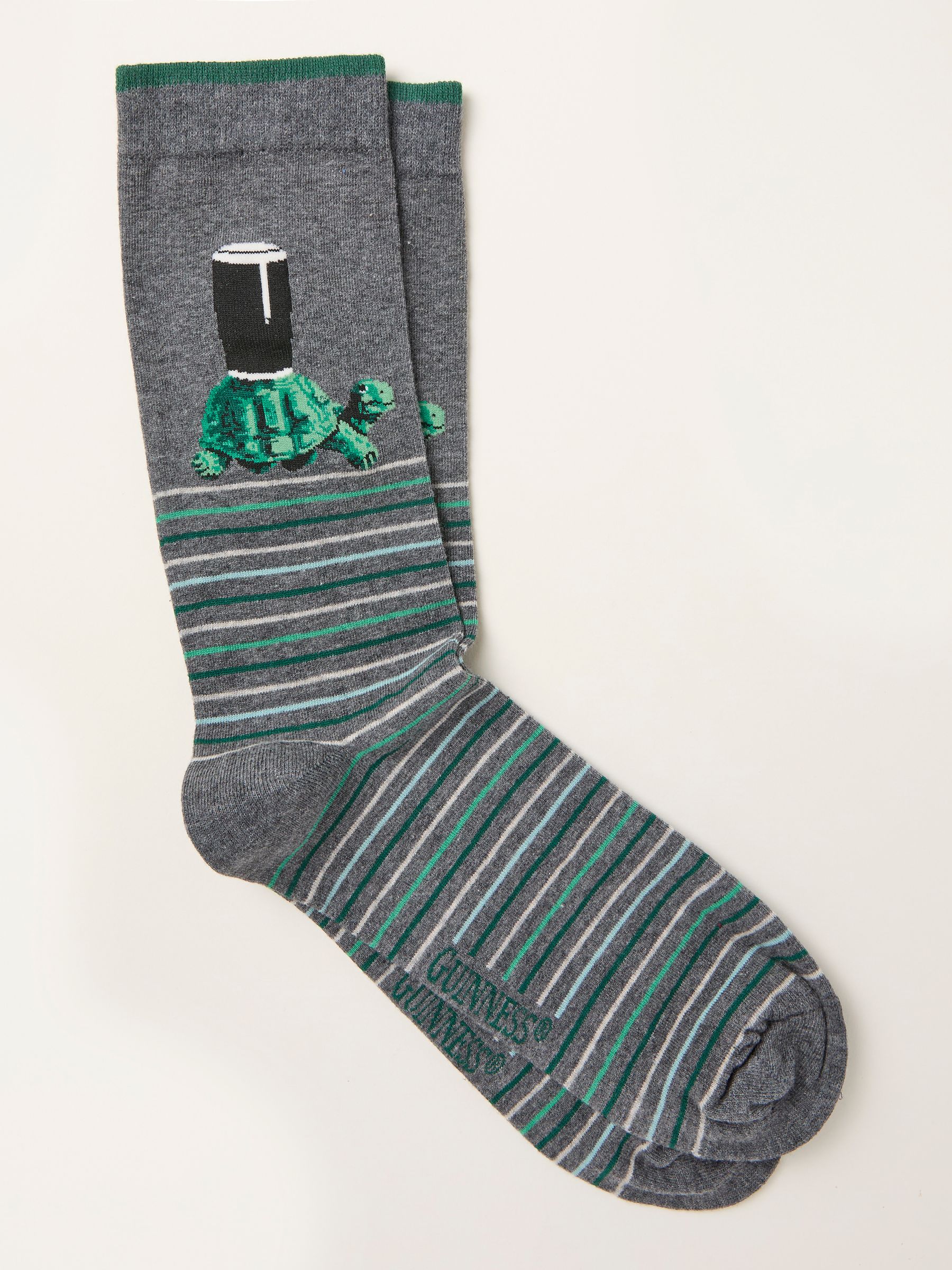 Charcoal Grey Guinness Socks - Image 1 of 2