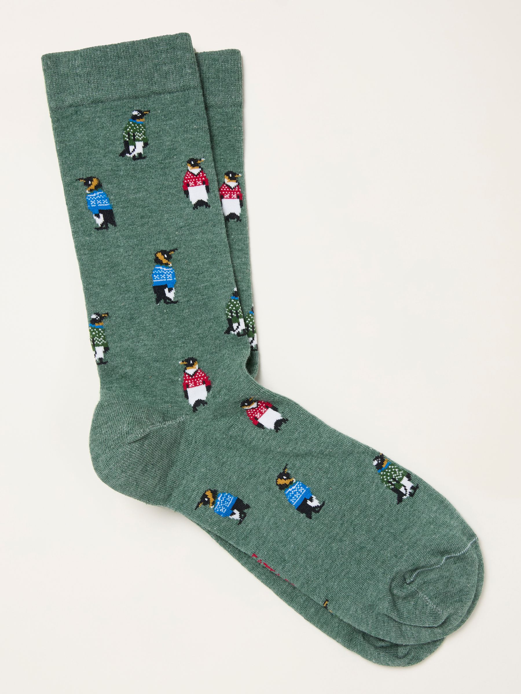 Green Penguin Socks - Image 1 of 2