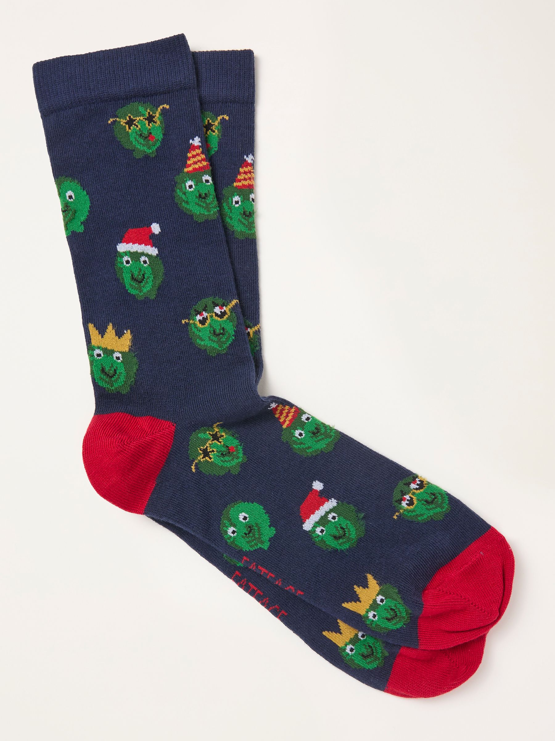 Navy Sprout Socks - Image 1 of 2