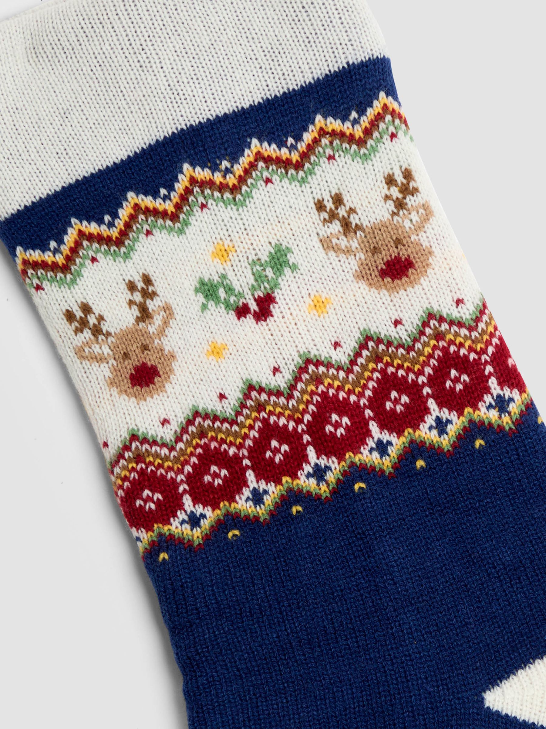 Christmas Knitted Stocking - Image 2 of 3