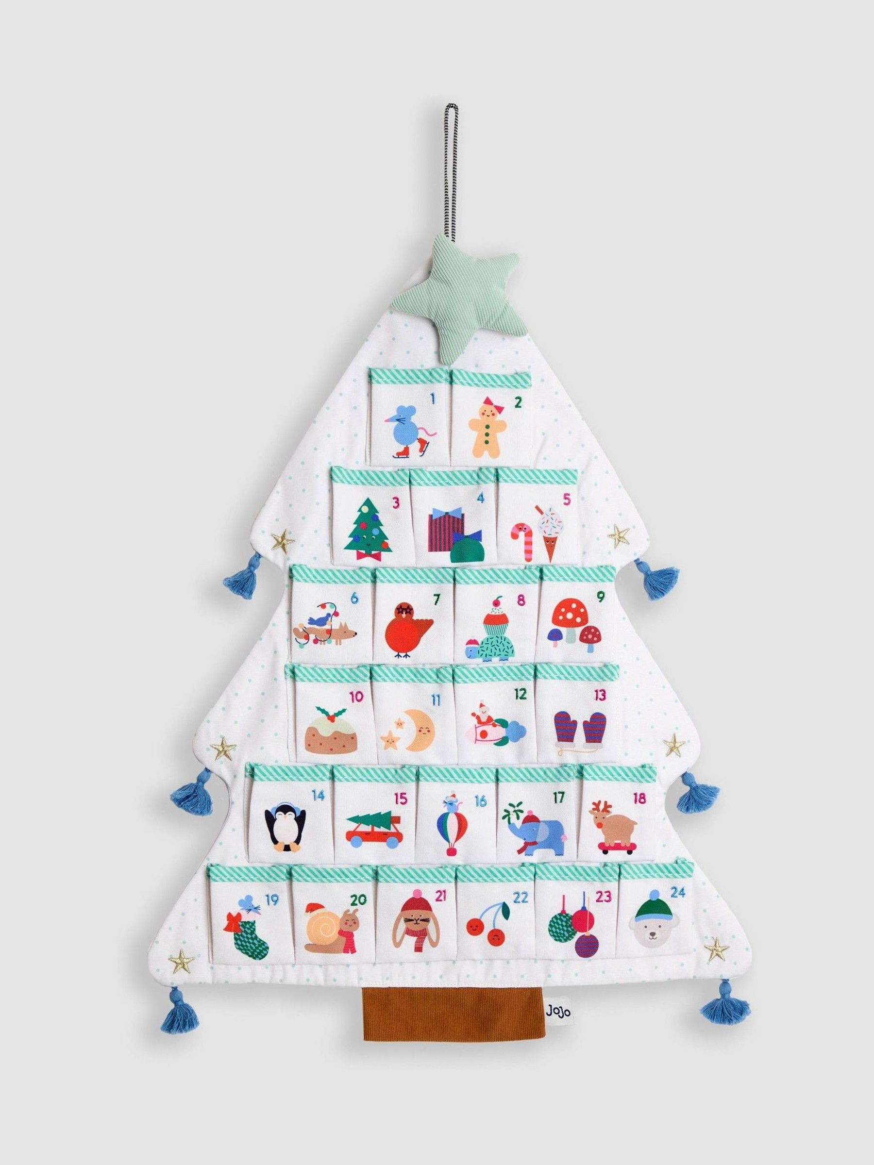 Christmas Tree Hanging Advent Calendar - Image 3 of 4