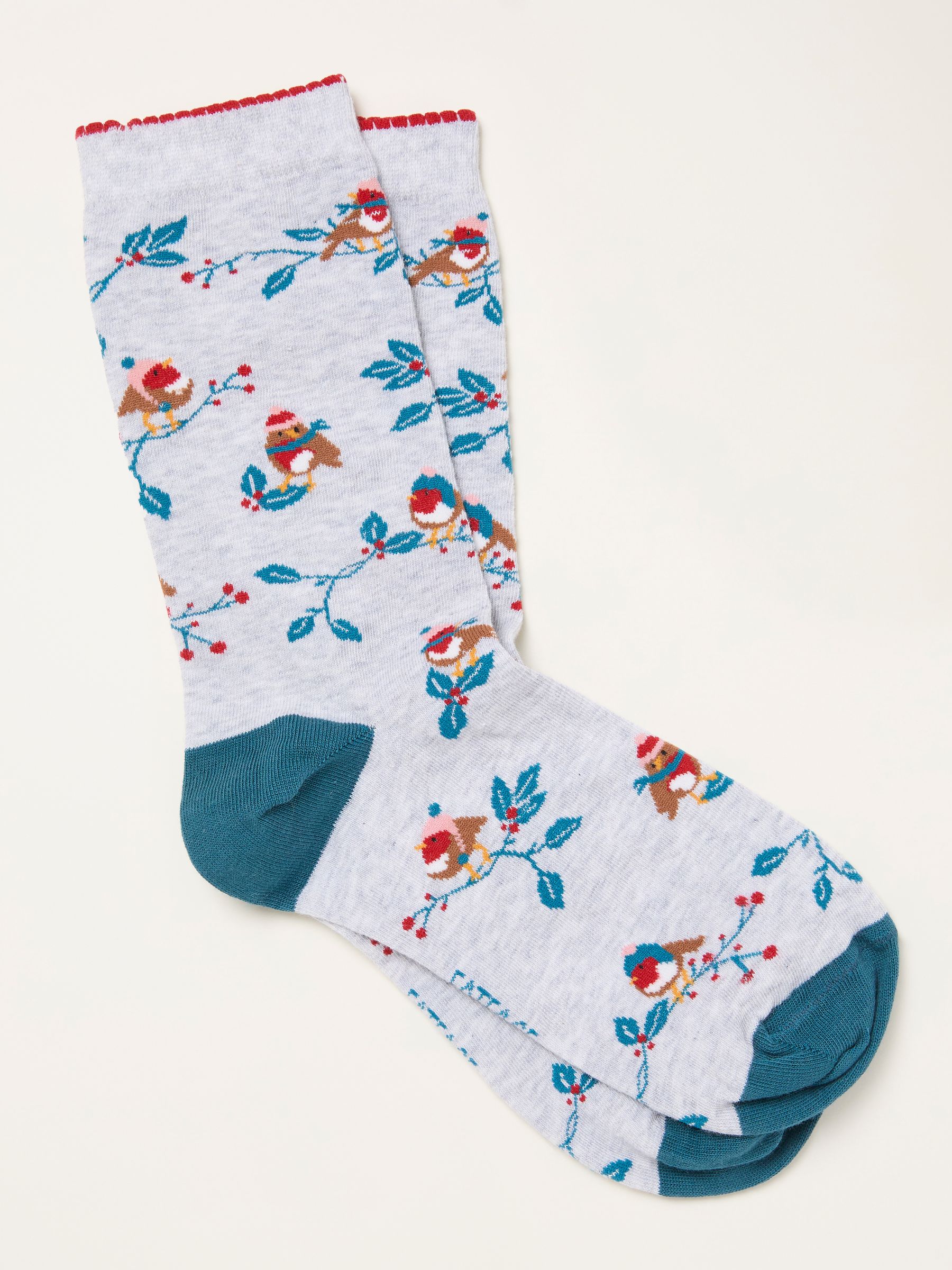 Grey Robin Socks - Image 1 of 2