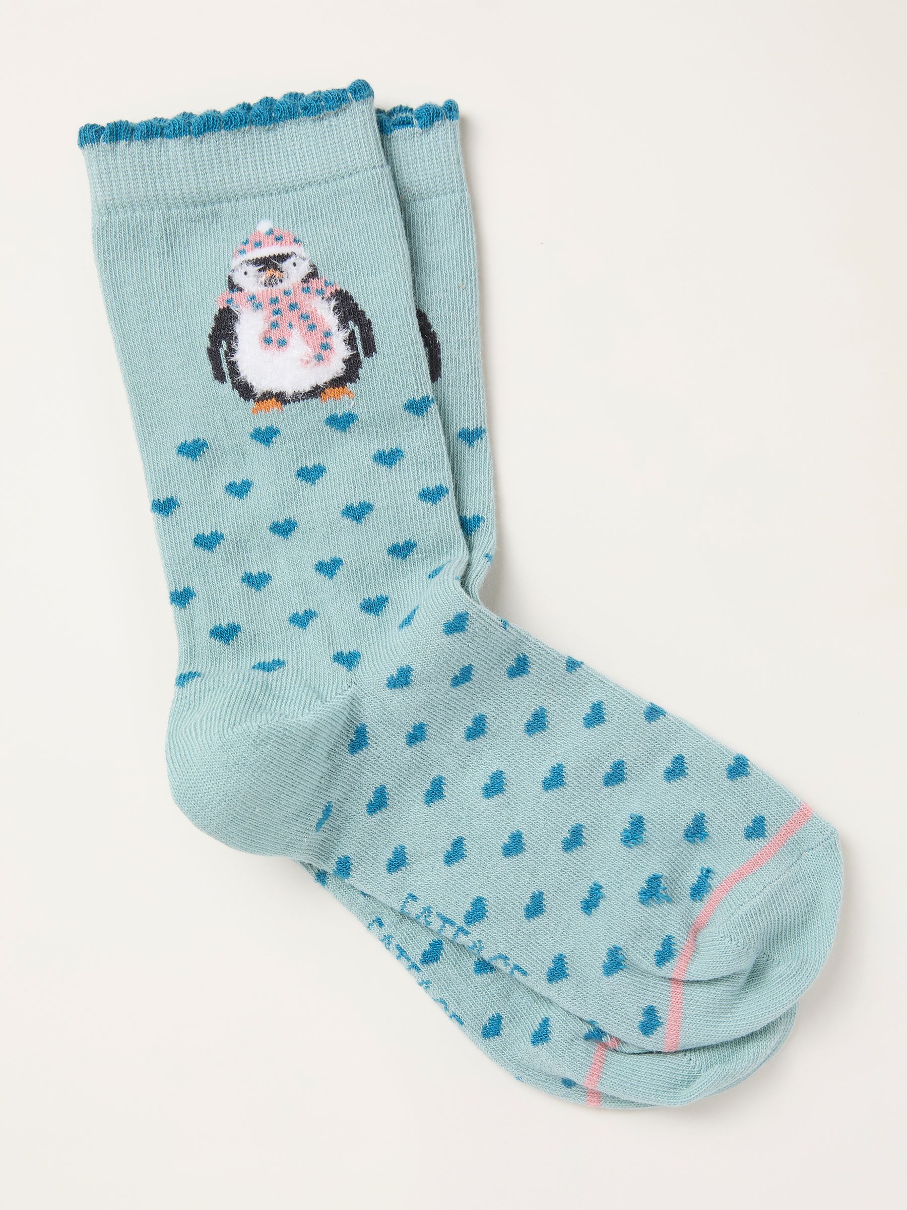 Green Haze Penguin Socks - Image 1 of 2