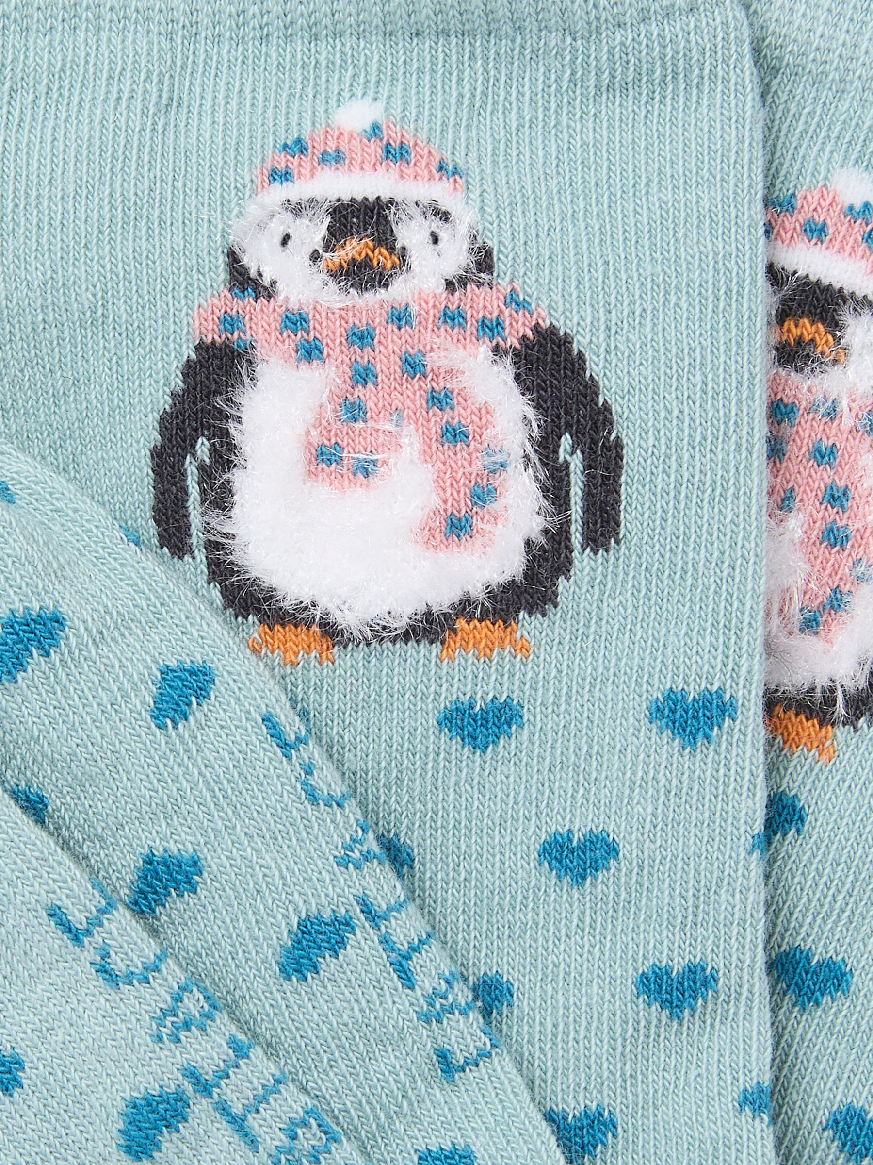 Green Haze Penguin Socks - Image 2 of 2