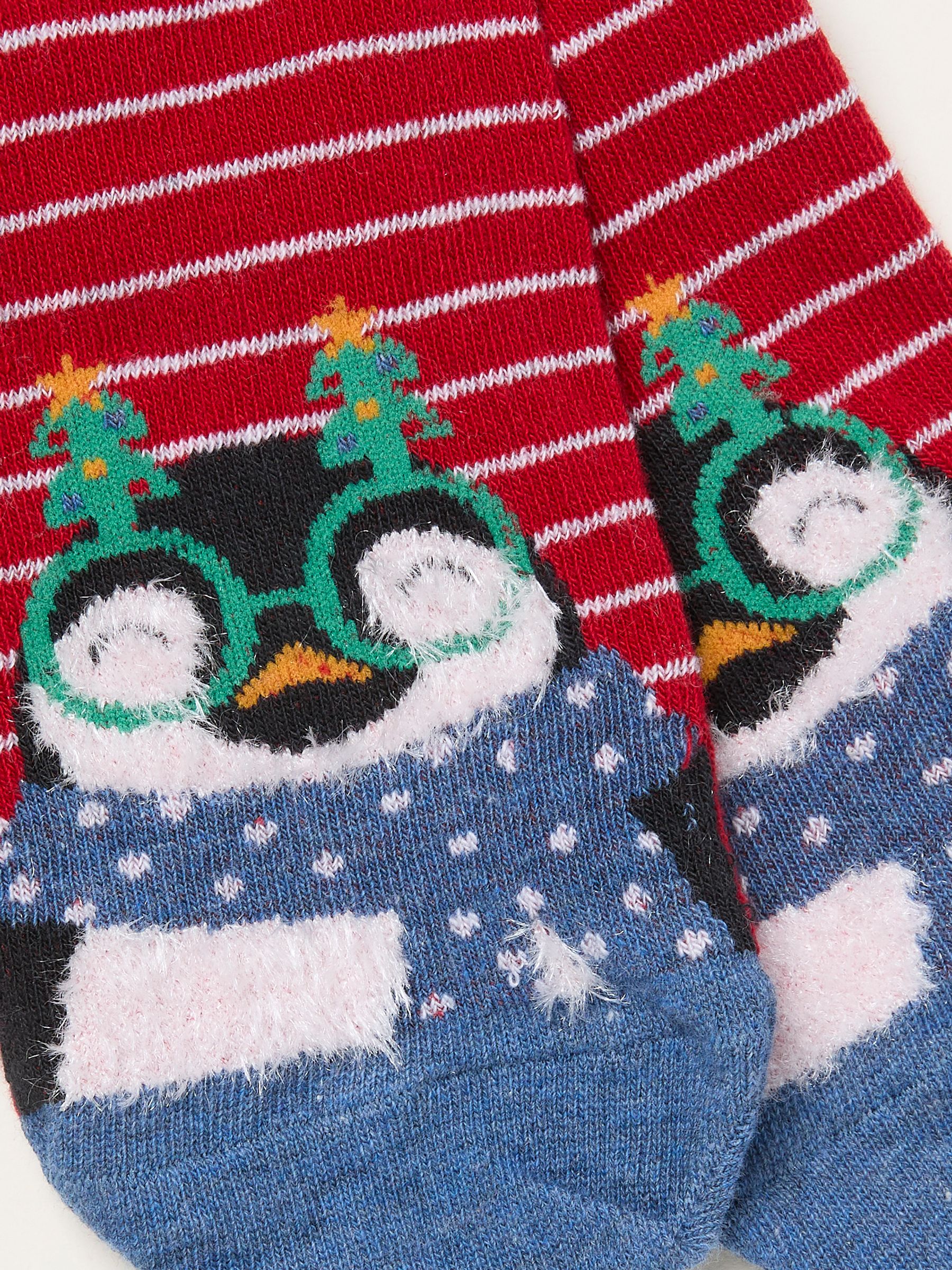 Red Penguin Toe Socks - Image 2 of 2