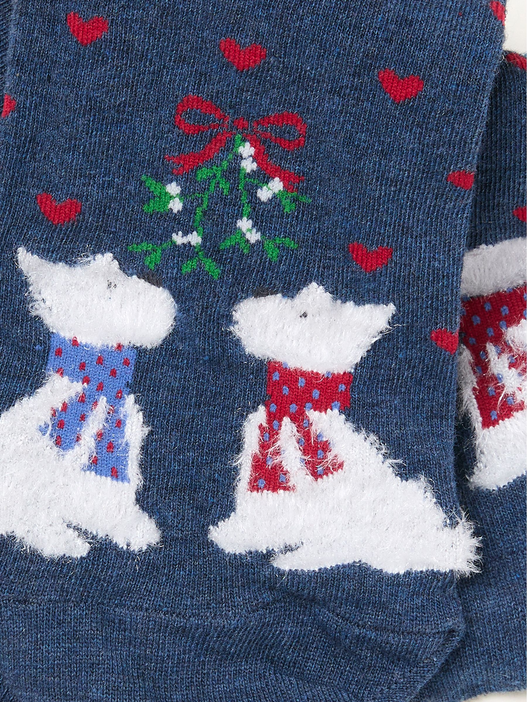 Navy Dog Toe Socks - Image 2 of 2