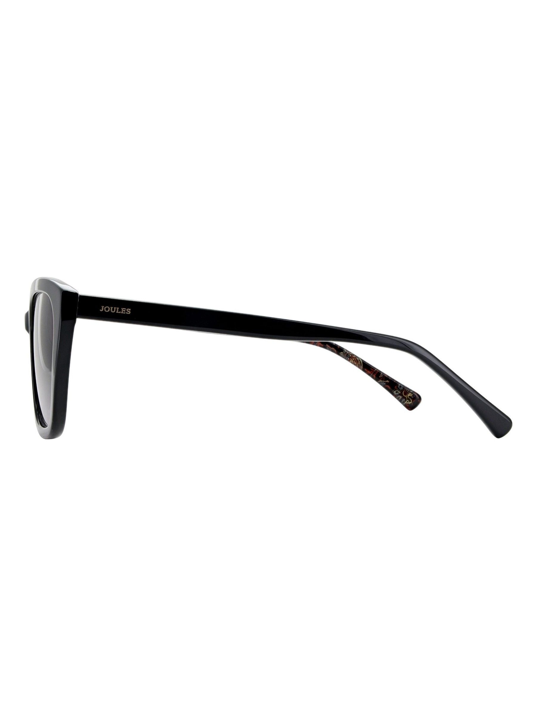 Black Square Cat-Eye Sunglasses - Image 3 of 4