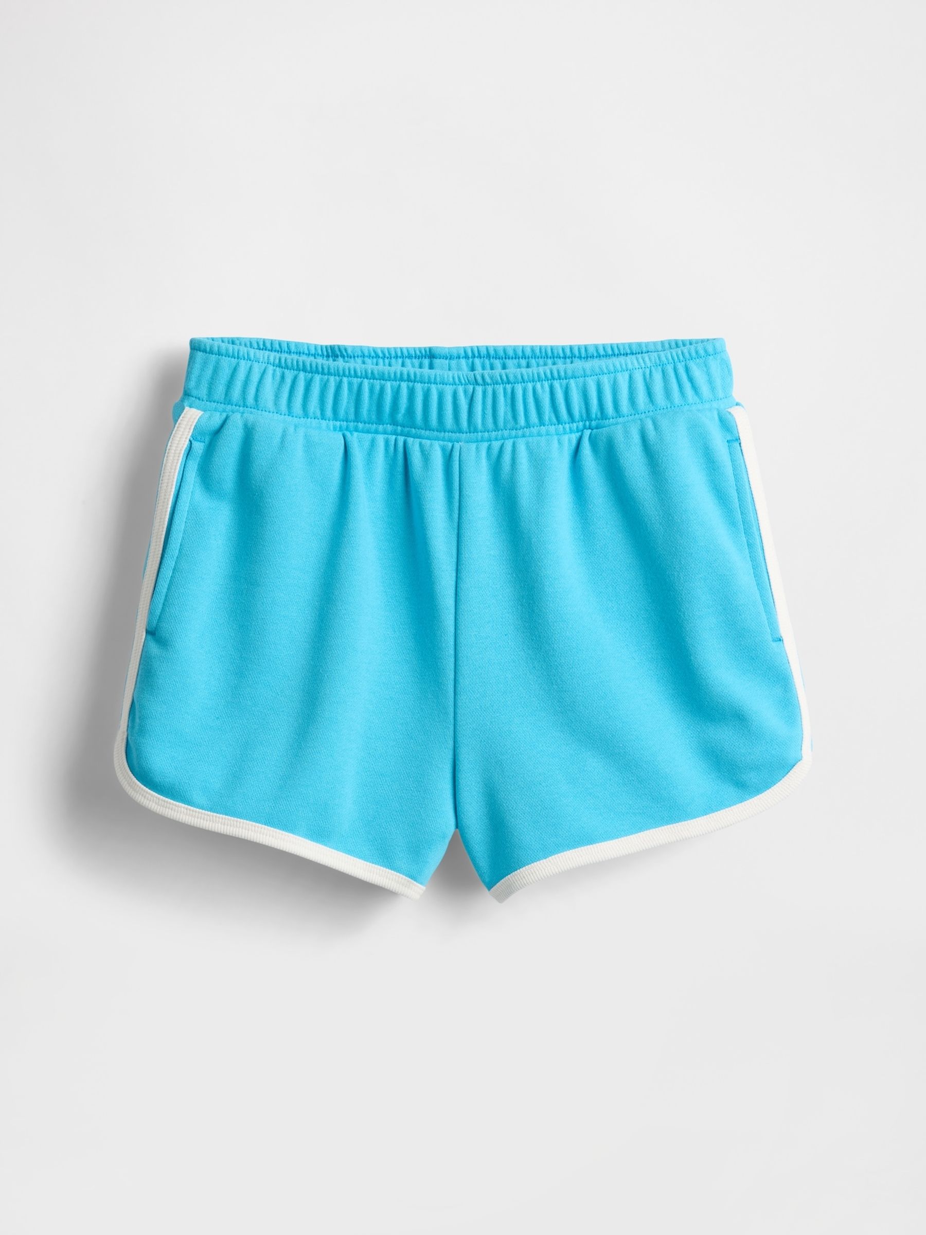 Blue VintageSoft Dolphin Sweat Shorts (4-13yrs) - Image 4 of 5