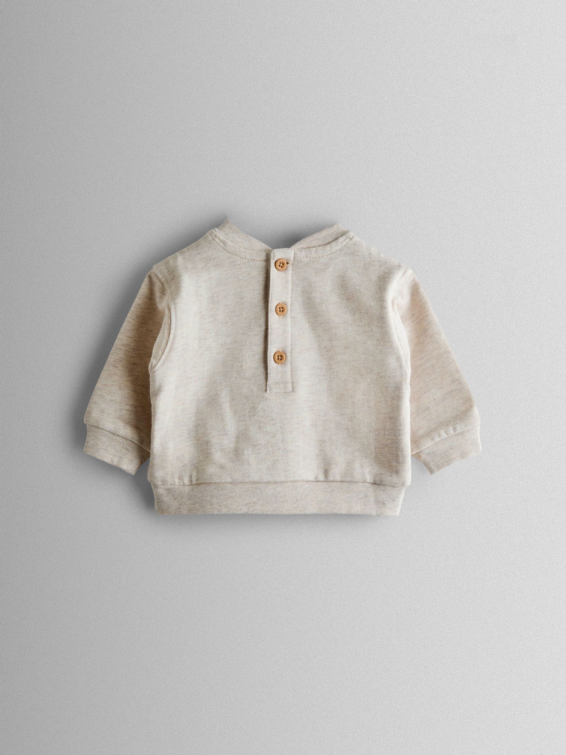 Neutral Christmas Sweatshirt & Leggings Set - Image 7 of 10