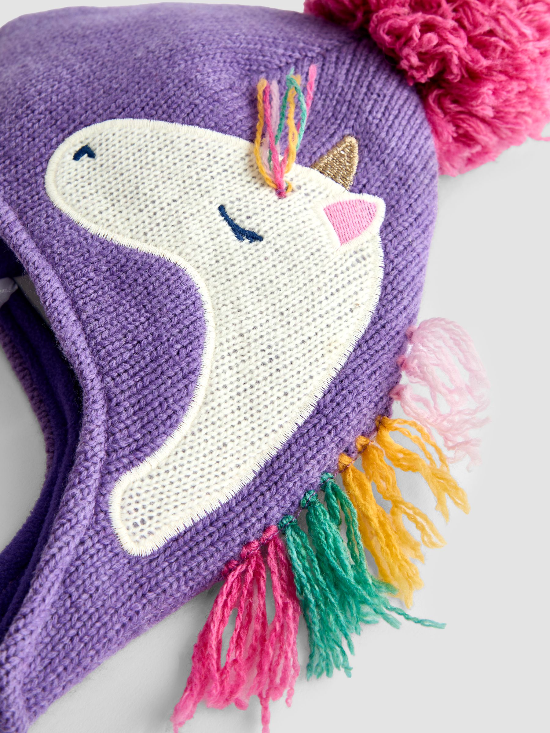 Navy Unicorn Appliqué Hat - Image 3 of 4