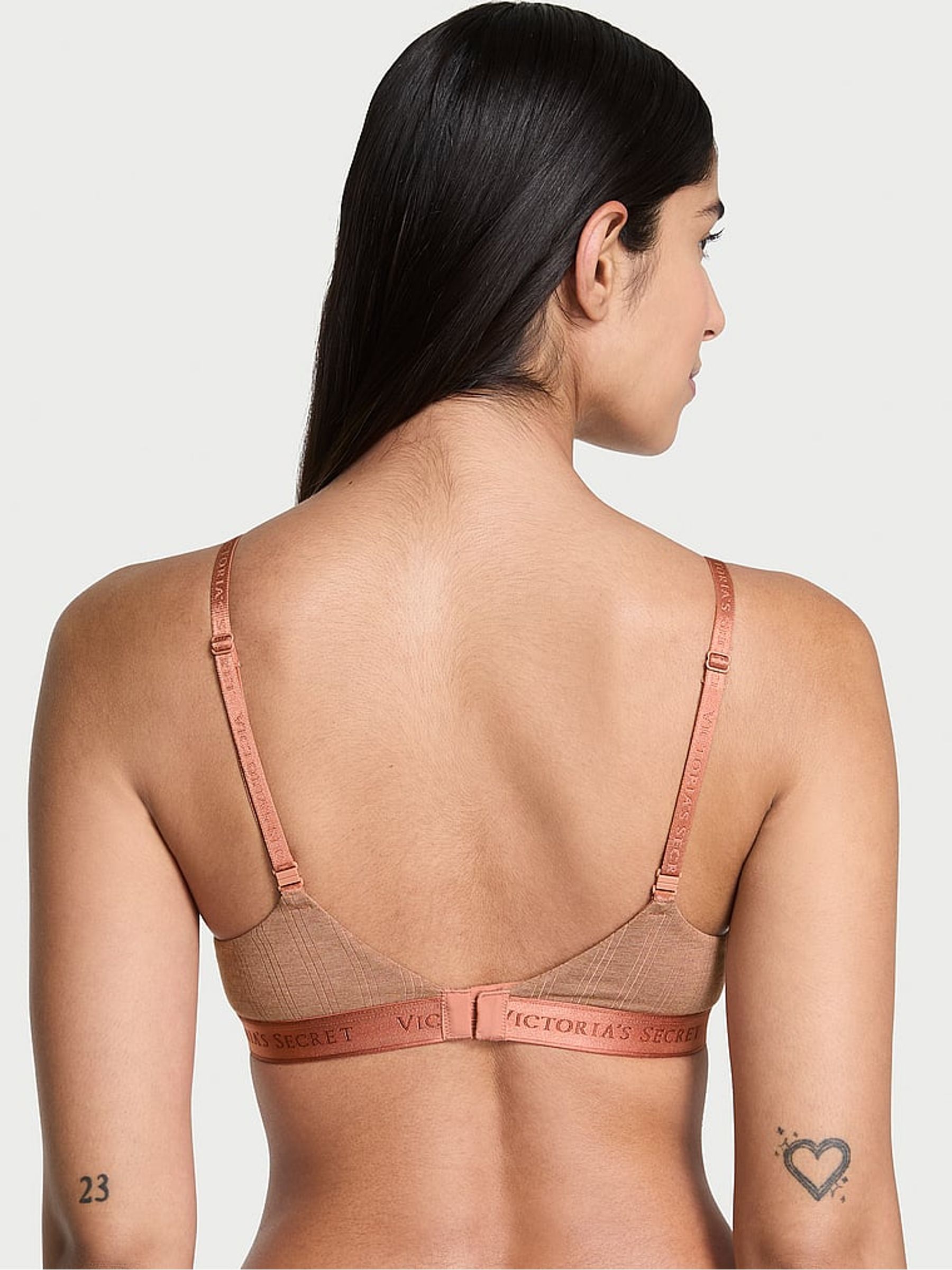 Heather Rosewood Nude Full Cup Push Up Modal Bra - Image 2 of 2