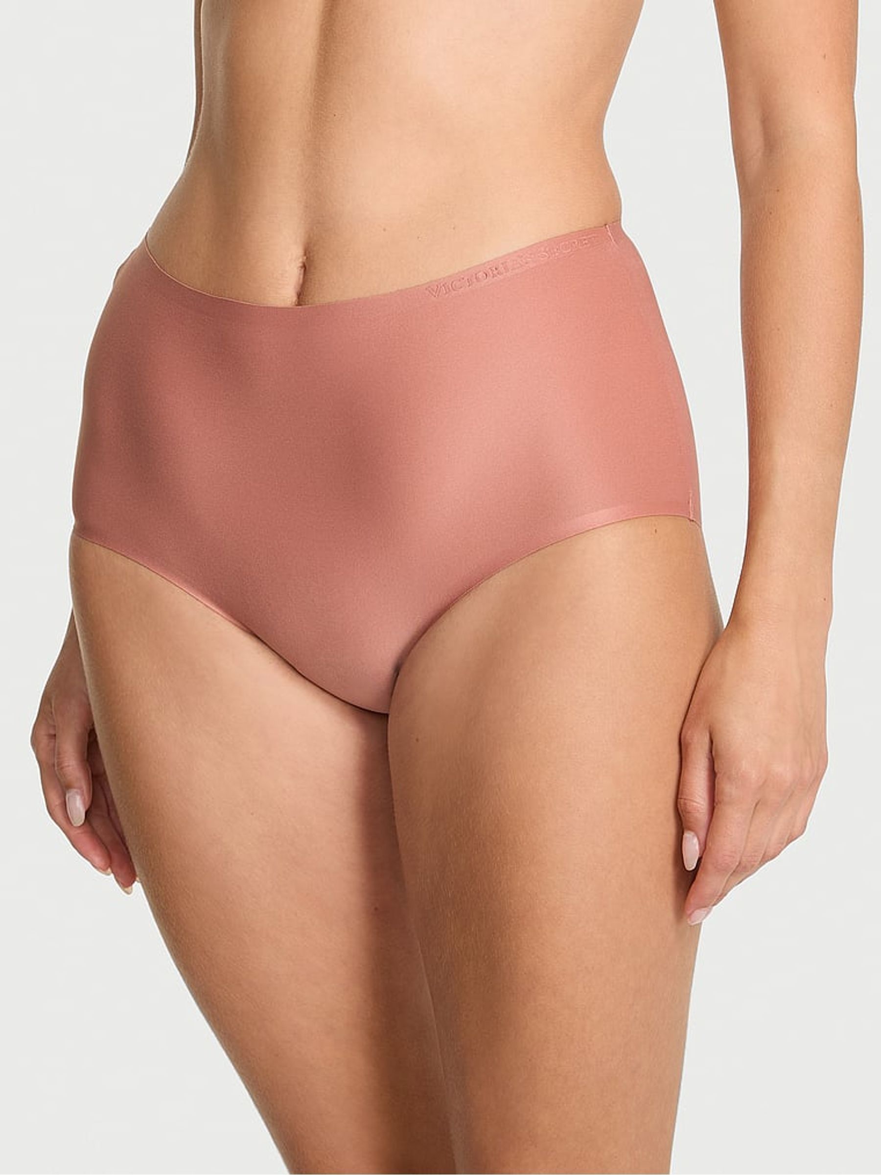 Desert Blush Nude Brief Mid-Rise Knickers - Image 1 of 3
