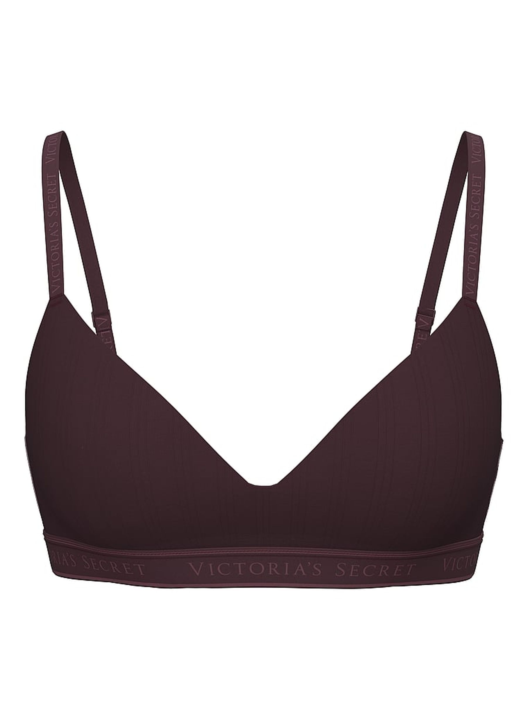 Winter Wine Purple Non Wired Lightly Lined Bra - Image 3 of 3