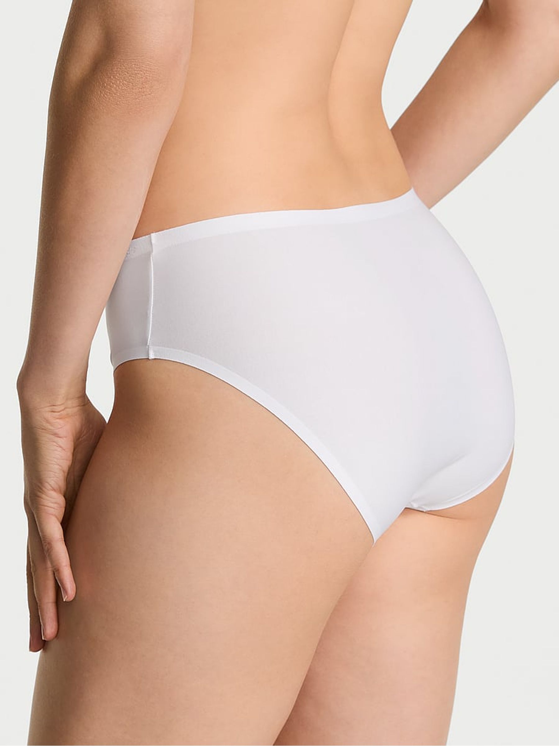 White Bikini Mid-Rise Knickers - Image 2 of 2
