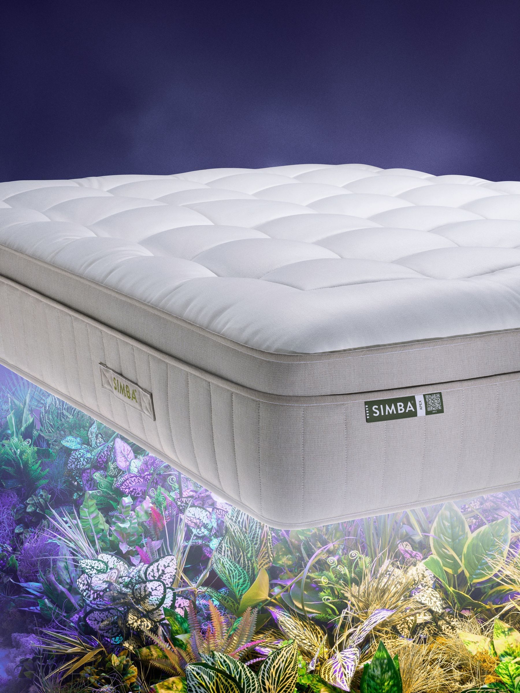 Simba White Earth Apex White Mattress - Image 3 of 6