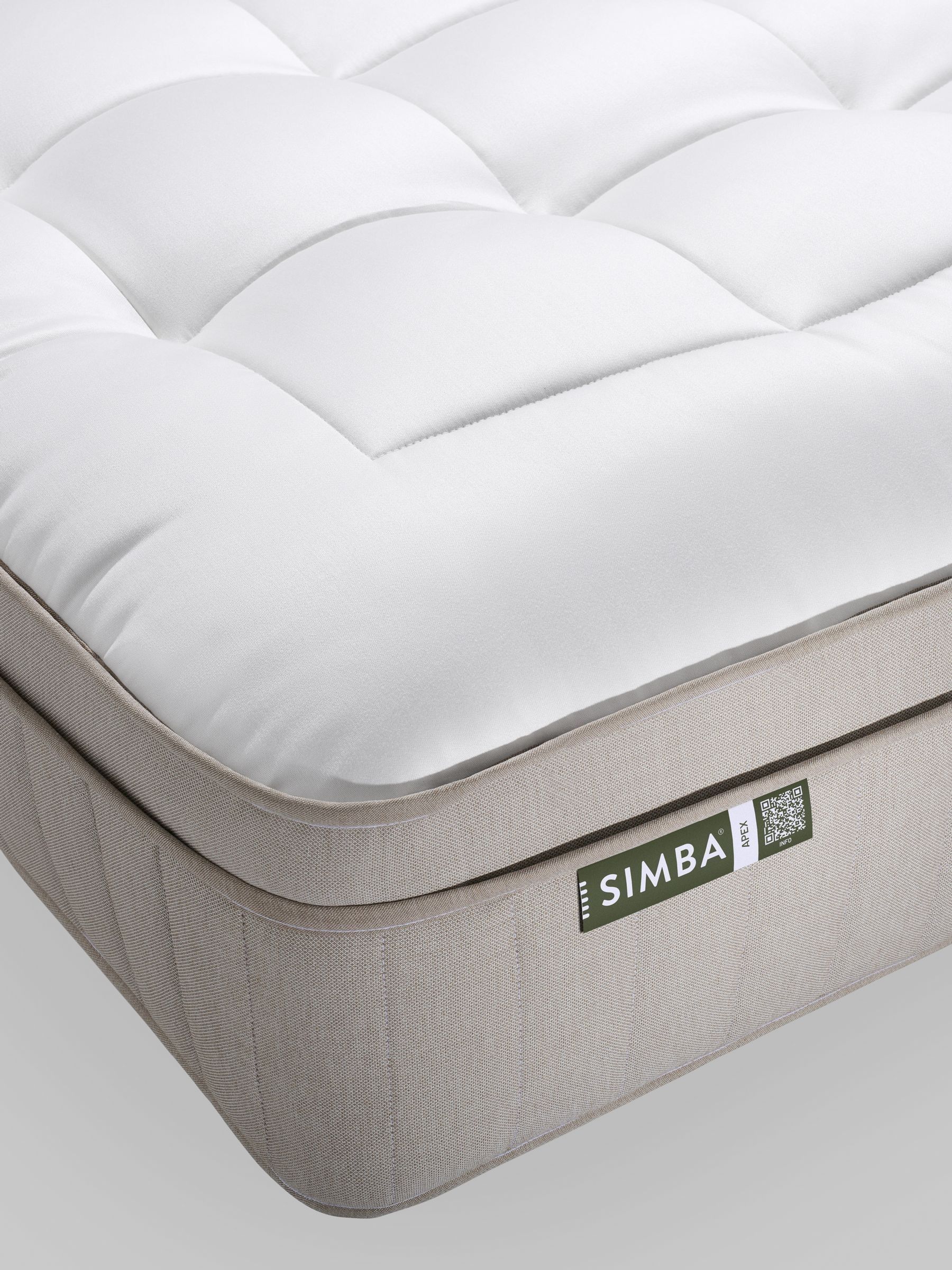 Simba White Earth Apex White Mattress - Image 4 of 6