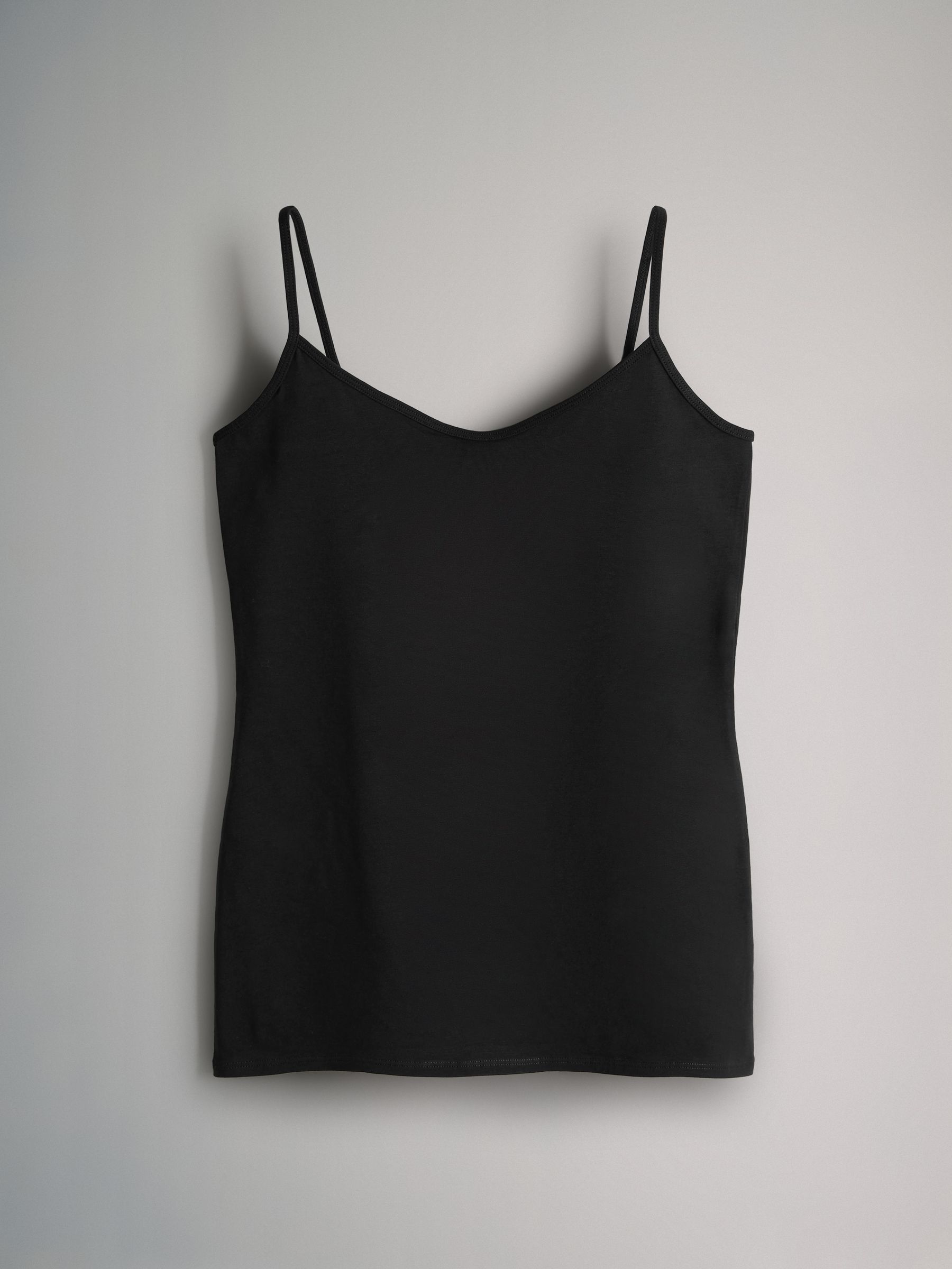 3 Pack Multi Style Jersey Essential Long Sleeve T-Shirt and Cami Vest Set - Image 2 of 6 3 Pack Multi Style Jersey Essential Long Sleeve T-Shirt and Cami Vest Set - Image 2 of 6