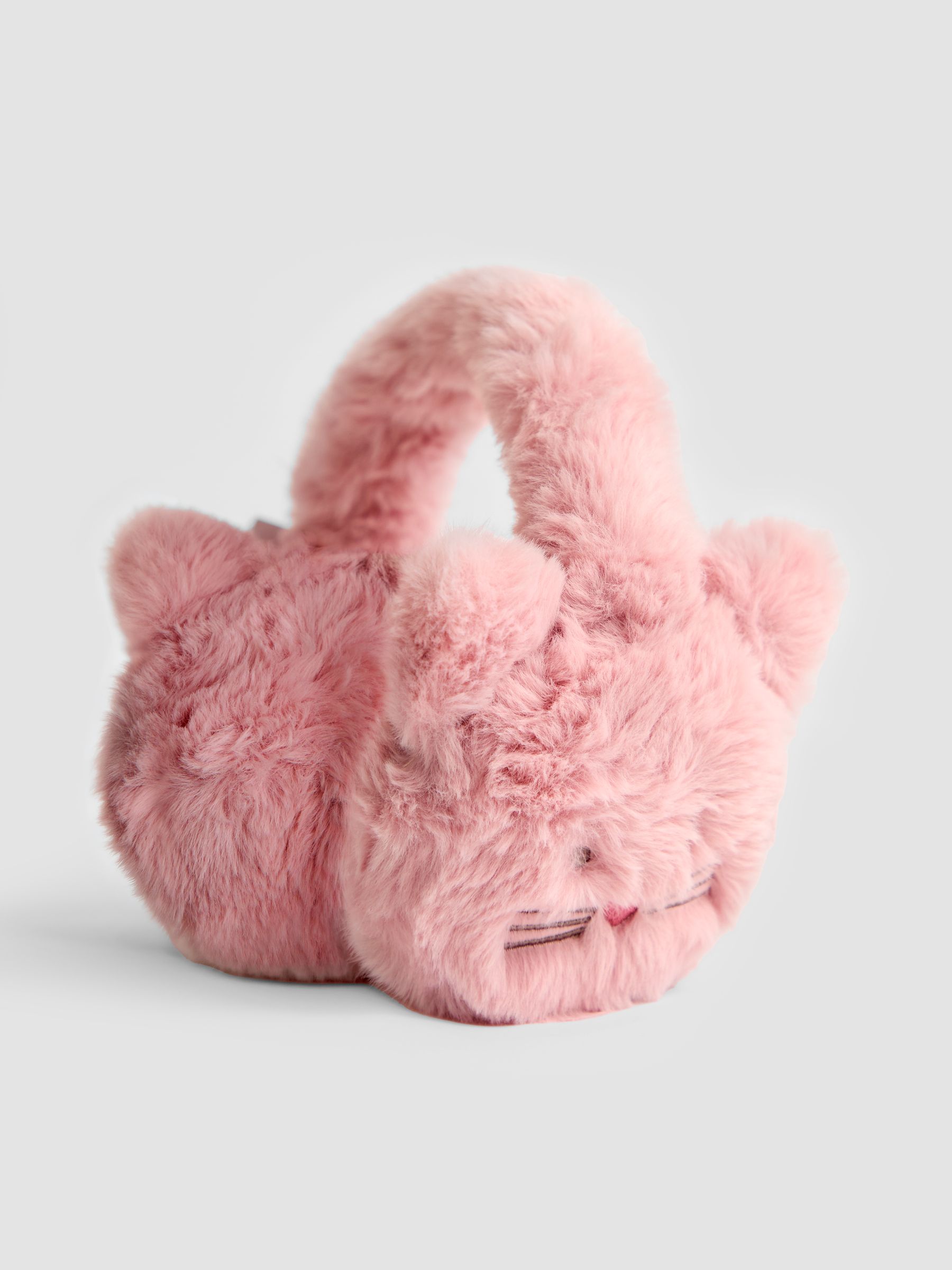 Pink Cat Ears Muffs - Image 1 of 3 Pink Cat Ears Muffs - Image 1 of 3