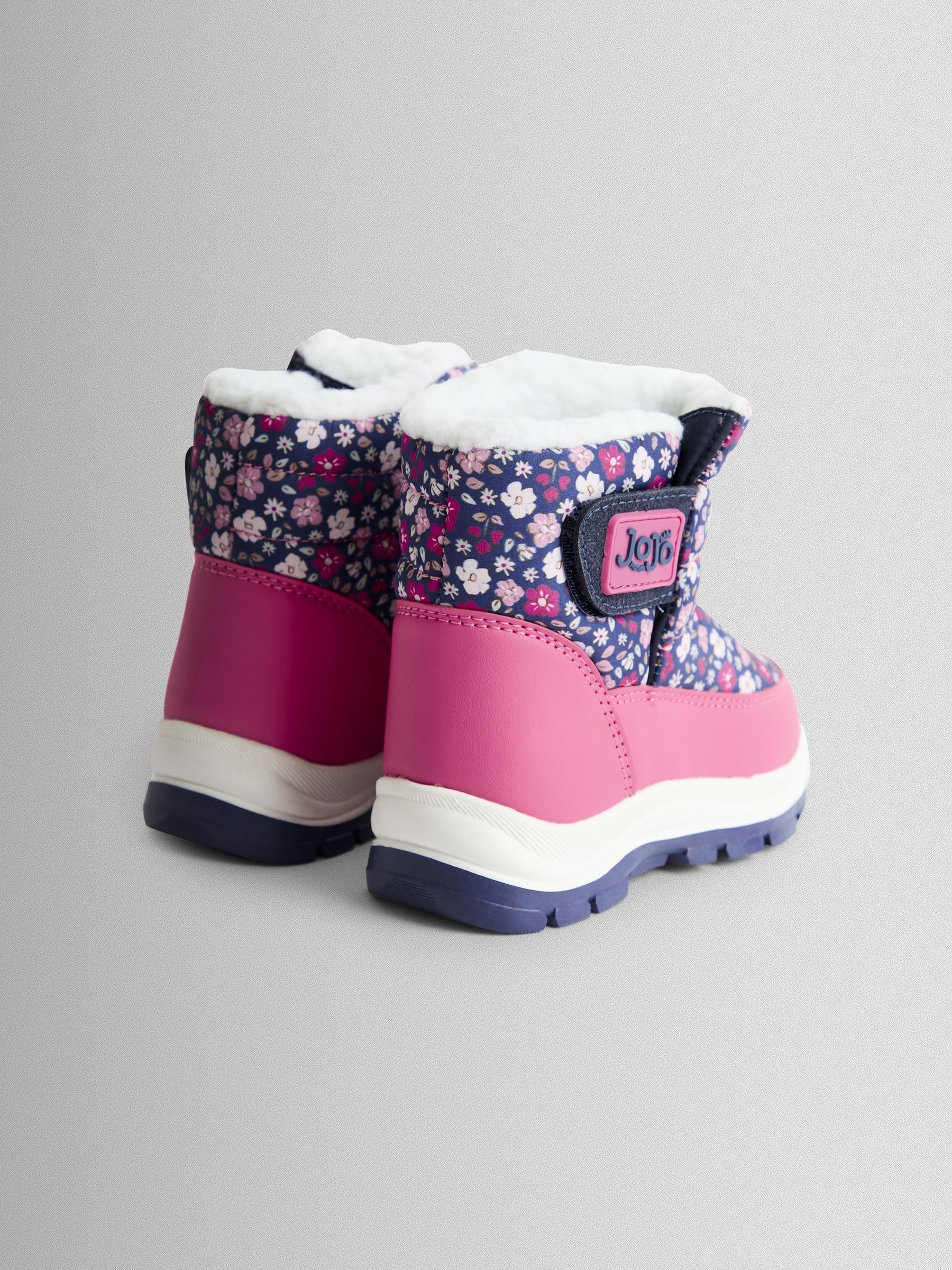Pink Ditsy Cosy Snow Boots - Image 2 of 4