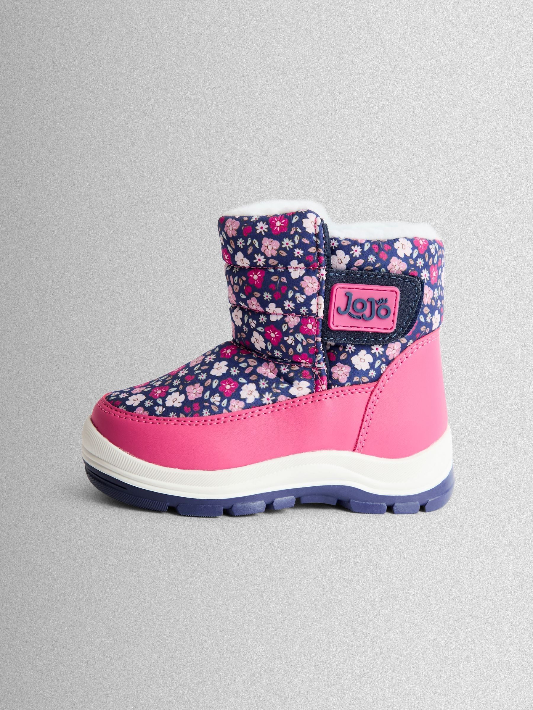 Pink Ditsy Cosy Snow Boots - Image 4 of 4