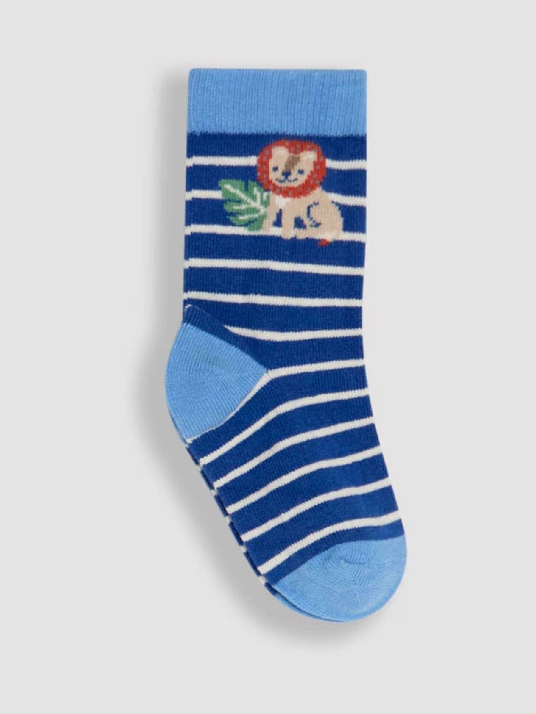 Indigo 3-Pack Socks - Image 4 of 4