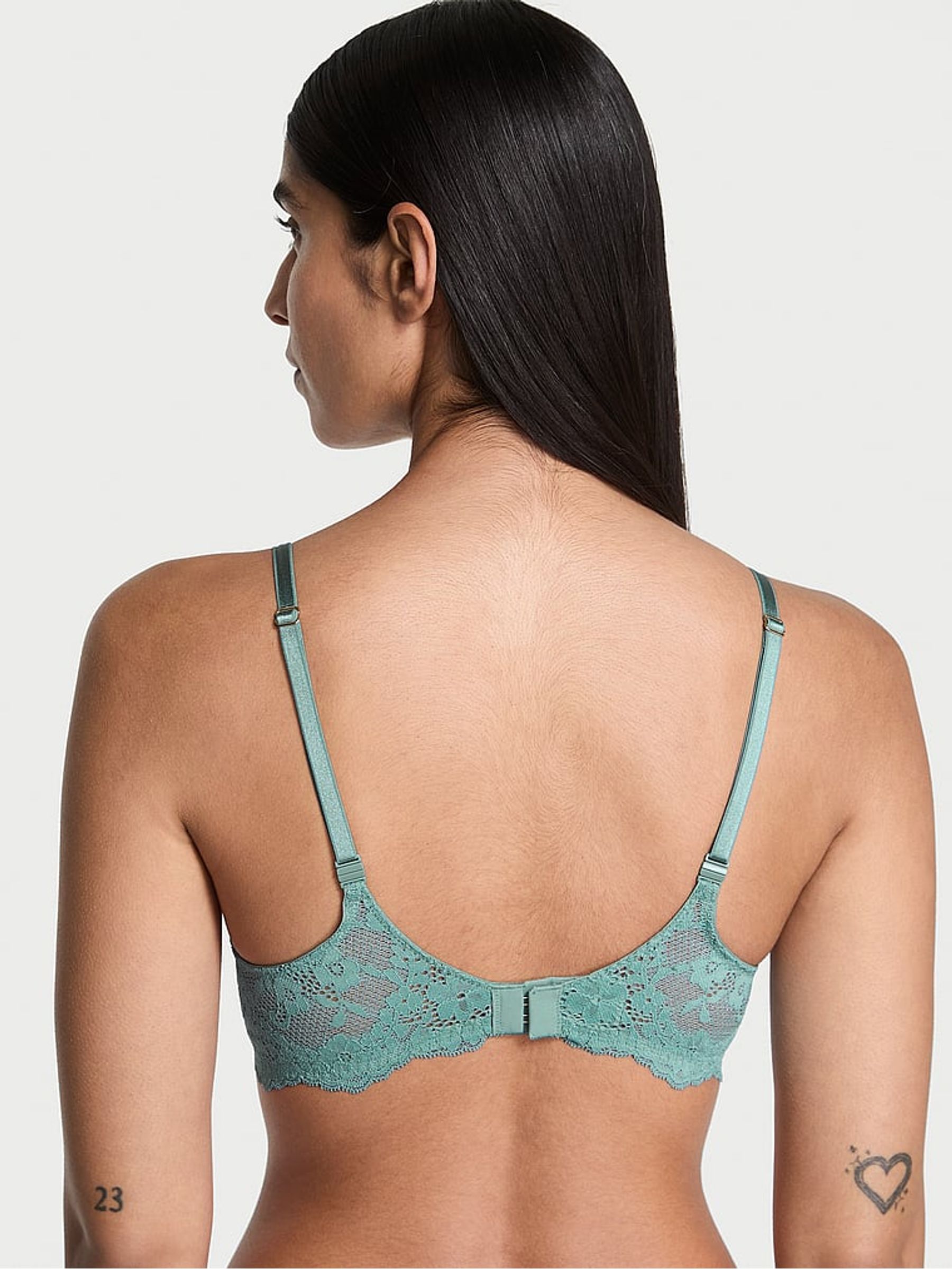 Arctic Green Push Up Bra - Image 2 of 2