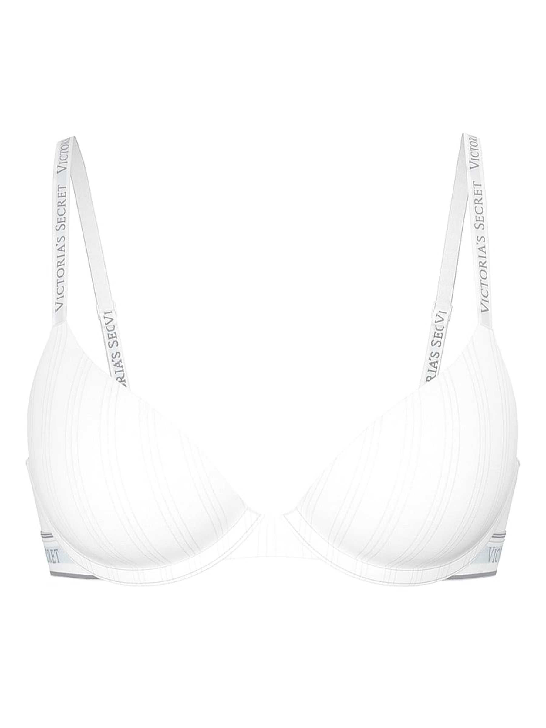 White Lightly Lined Demi Bra - Image 3 of 3