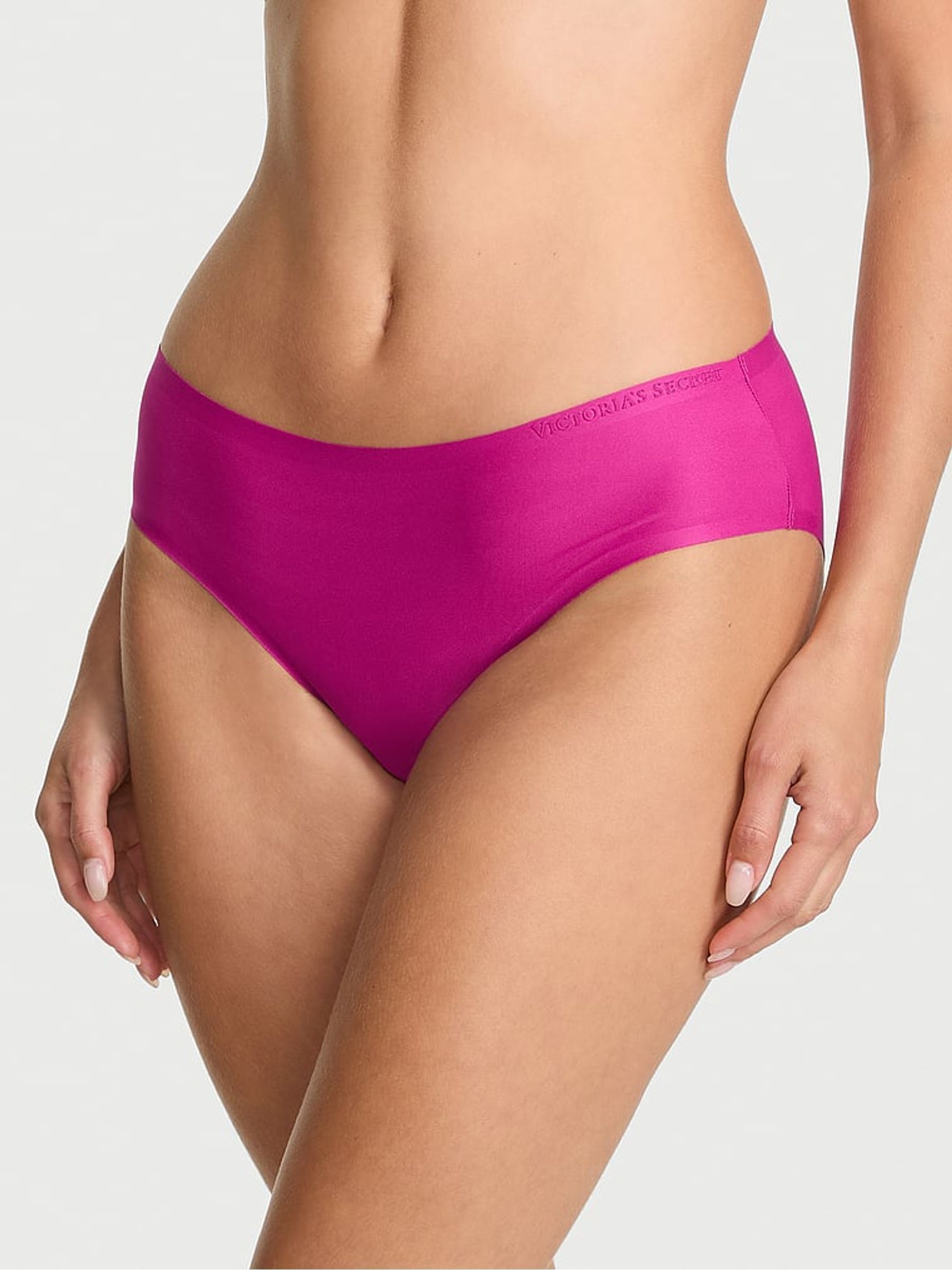 Allure Pink Bikini Mid-Rise Knickers - Image 1 of 3