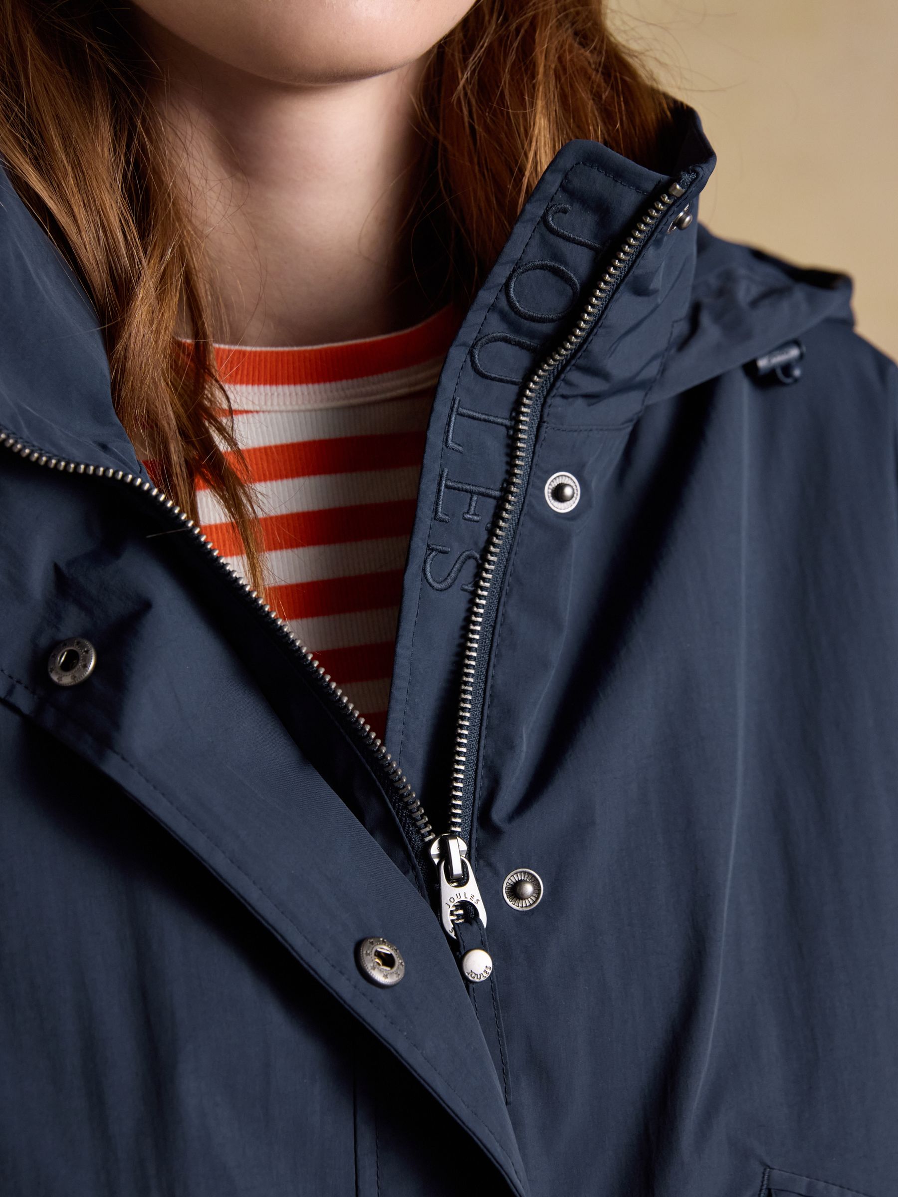 Hove Navy Waterproof Windbreaker Jacket - Image 3 of 11