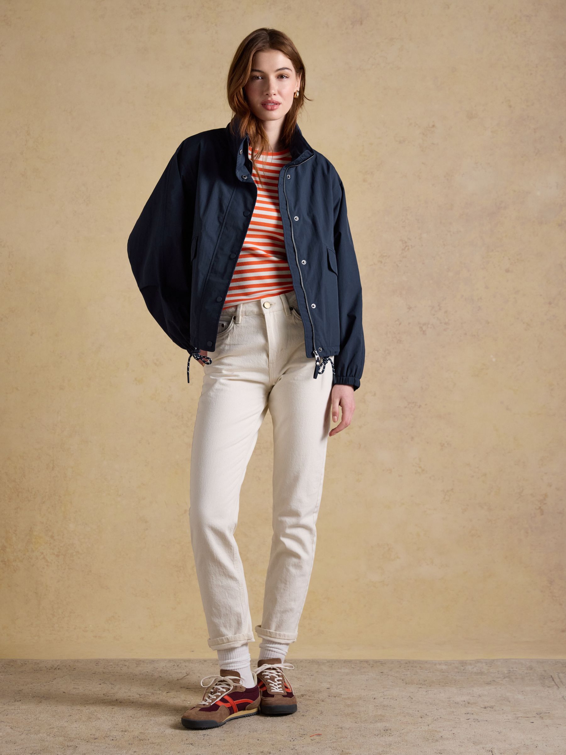 Hove Navy Waterproof Windbreaker Jacket - Image 4 of 11