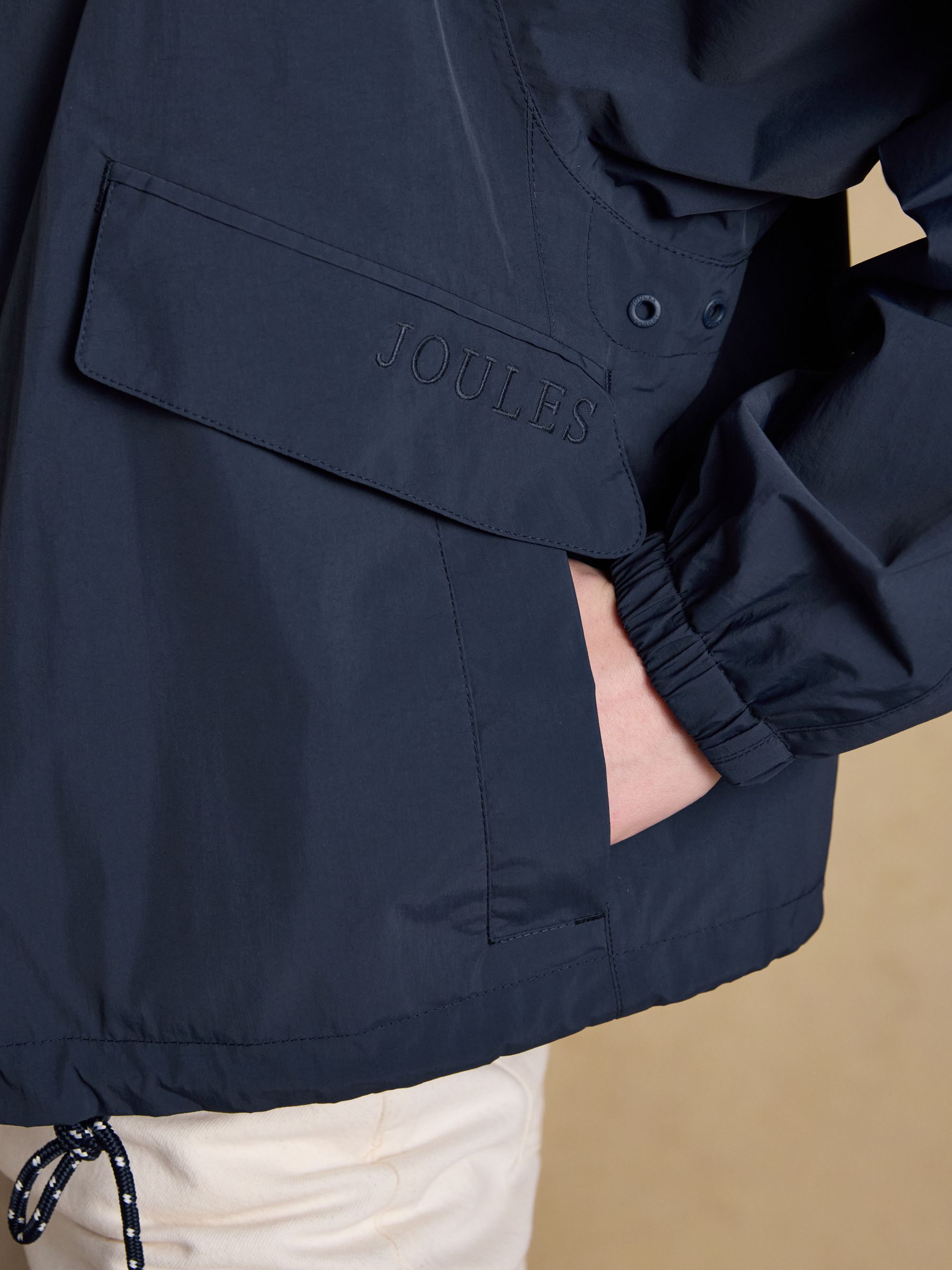 Hove Navy Waterproof Windbreaker Jacket - Image 7 of 11
