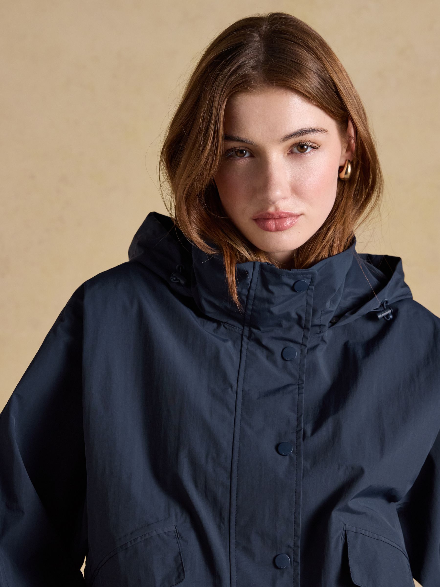 Hove Navy Waterproof Windbreaker Jacket - Image 8 of 11