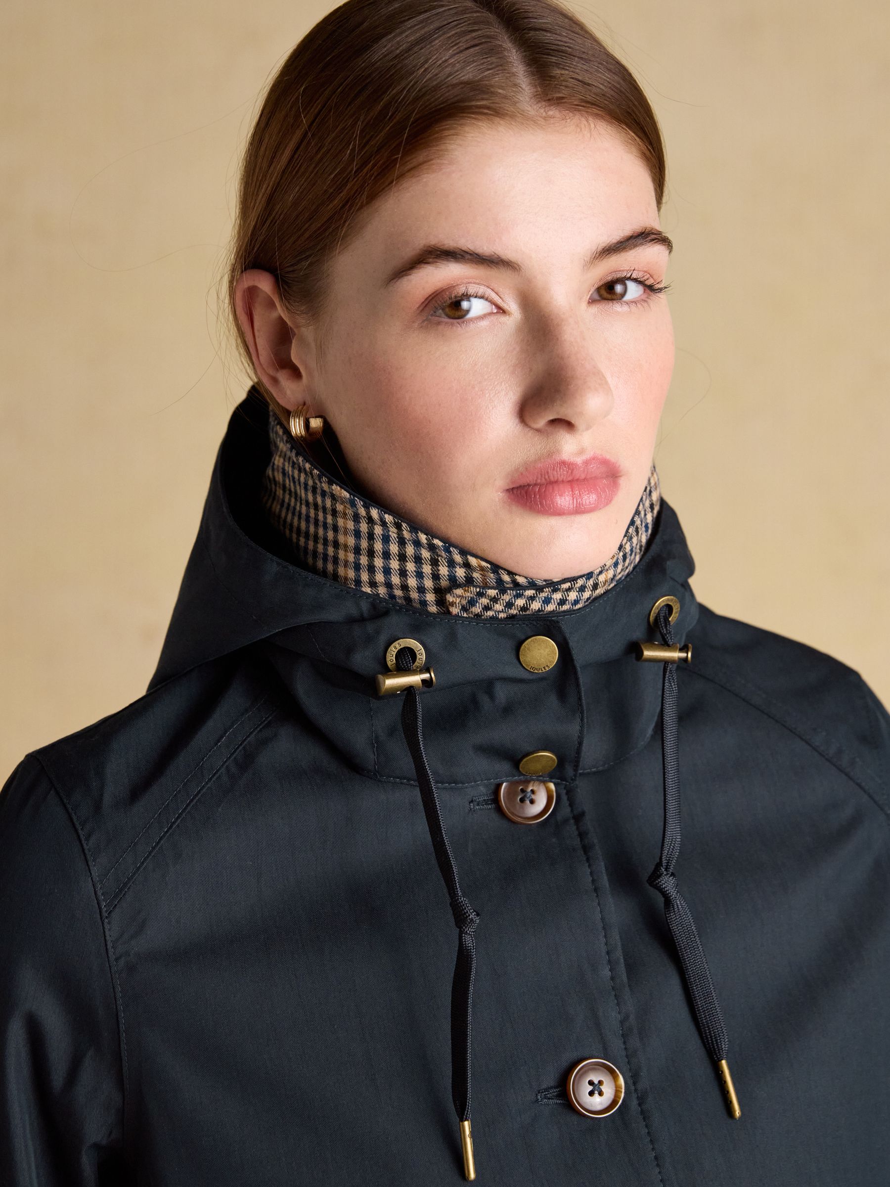 Rainmore Navy Waterproof button through Raincoat - Image 10 of 13