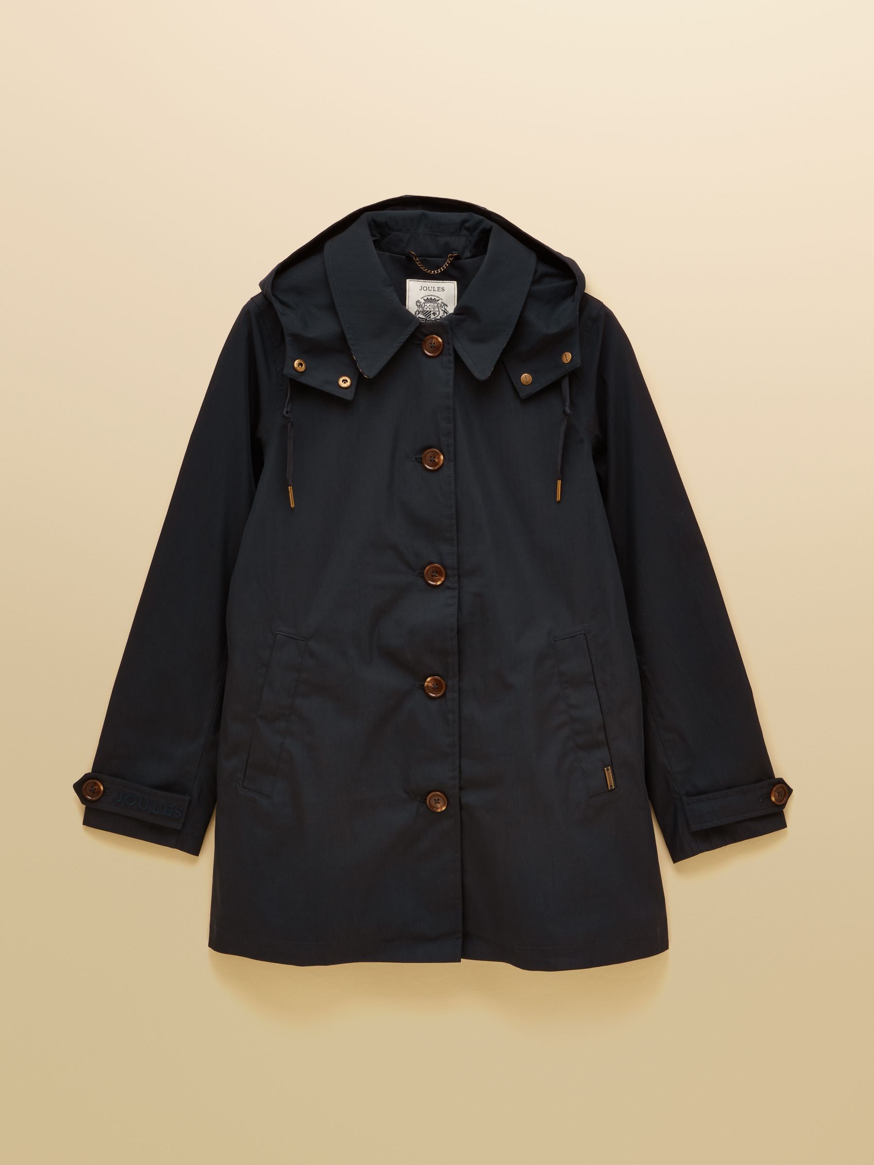 Rainmore Navy Waterproof button through Raincoat - Image 13 of 13
