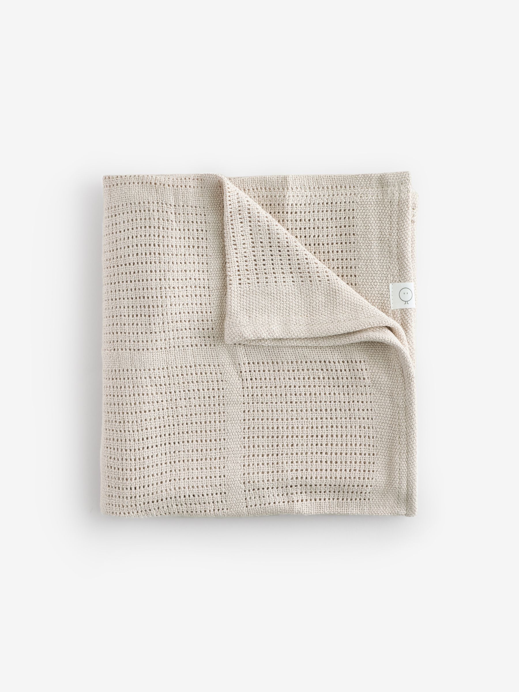 MORI Pink/Neutral Supersoft Cellular Blankets 2 Pack - Image 6 of 7