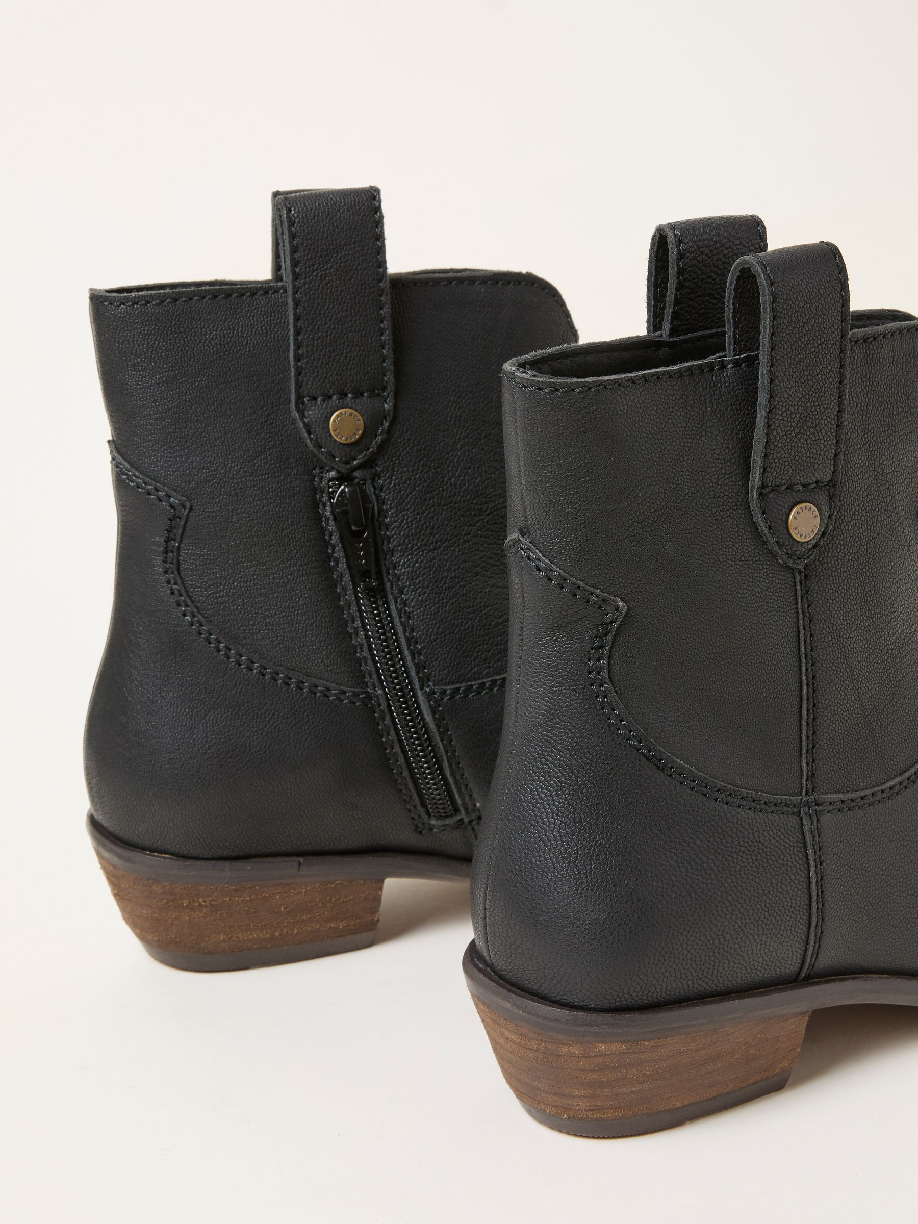 Remi Black Wide Fit Ankle Boot - Image 2 of 3