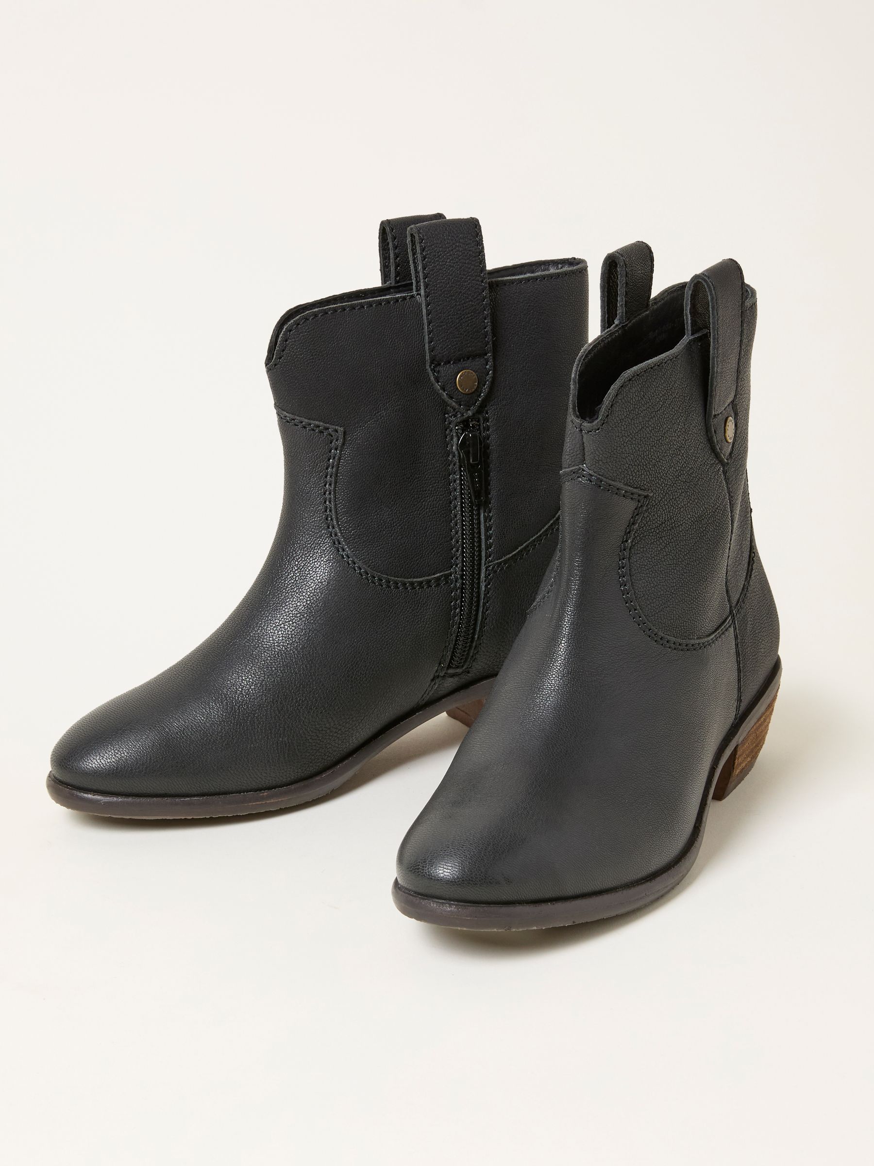 Remi Black Wide Fit Ankle Boot - Image 3 of 3