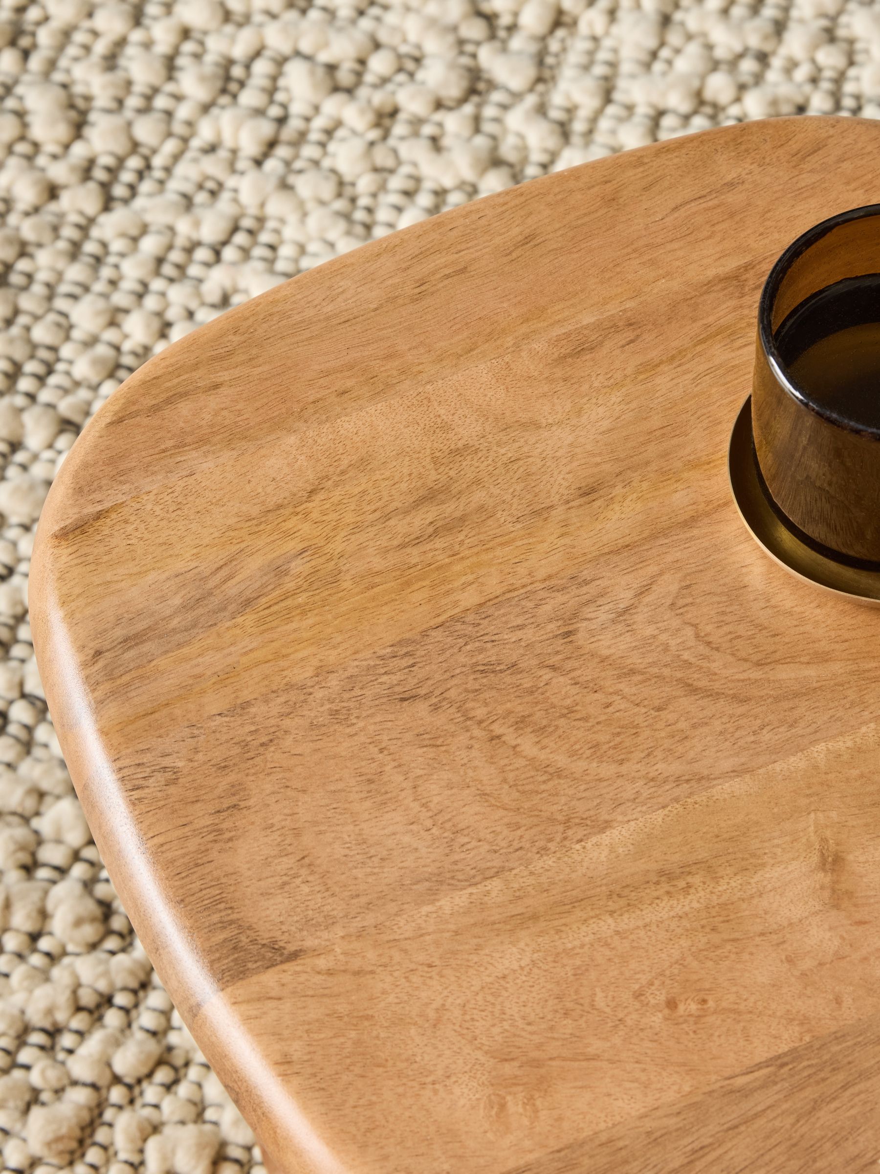 Dory Side Table in Mid Tone Mango Wood - Image 2 of 5