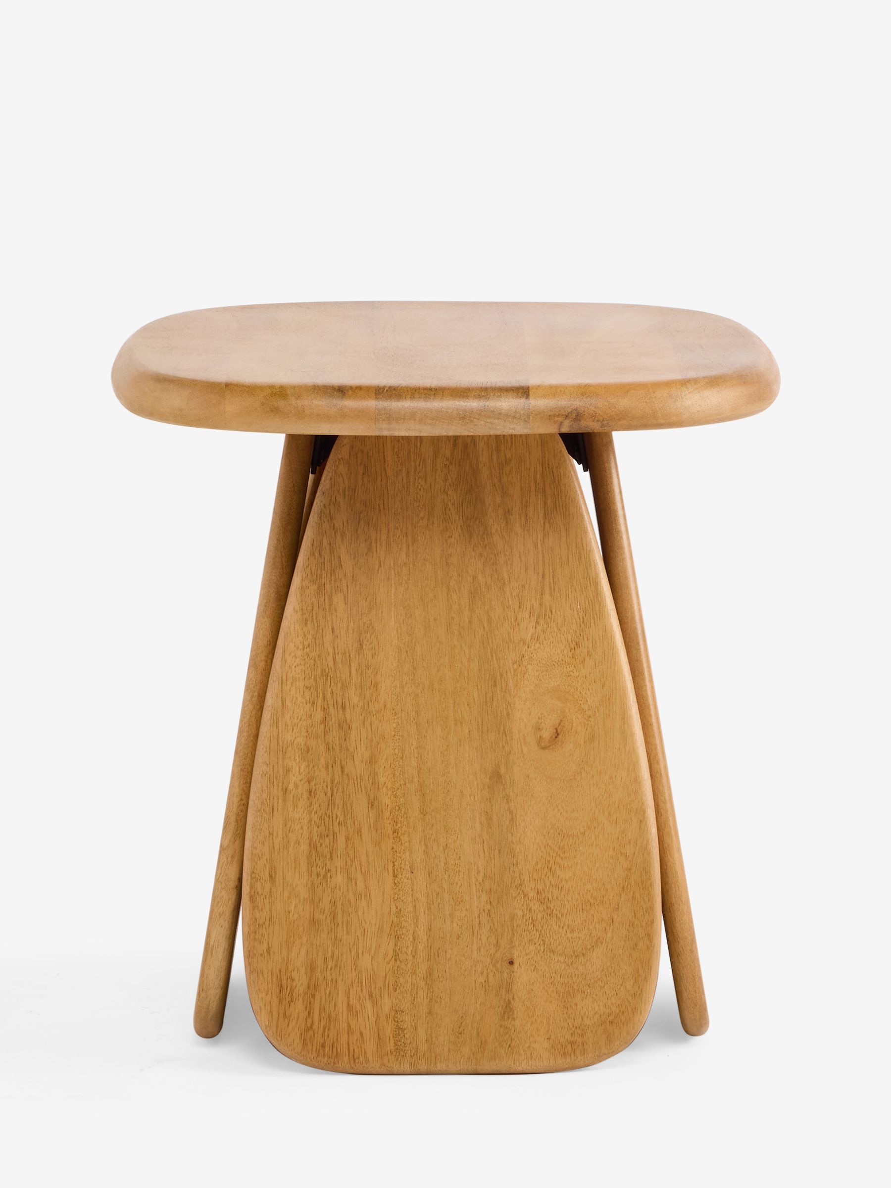Dory Side Table in Mid Tone Mango Wood - Image 5 of 5