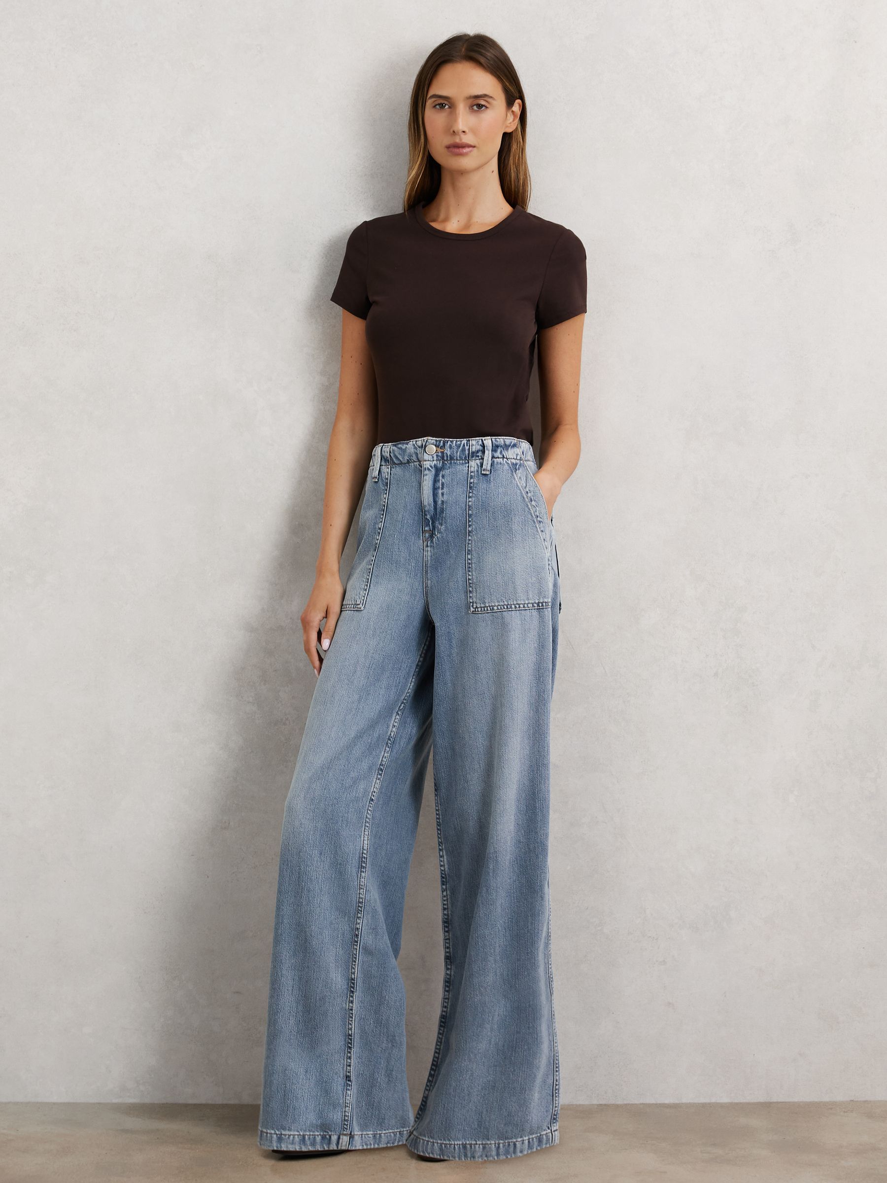 Jeans in Indigo Blue - Image 1 of 5