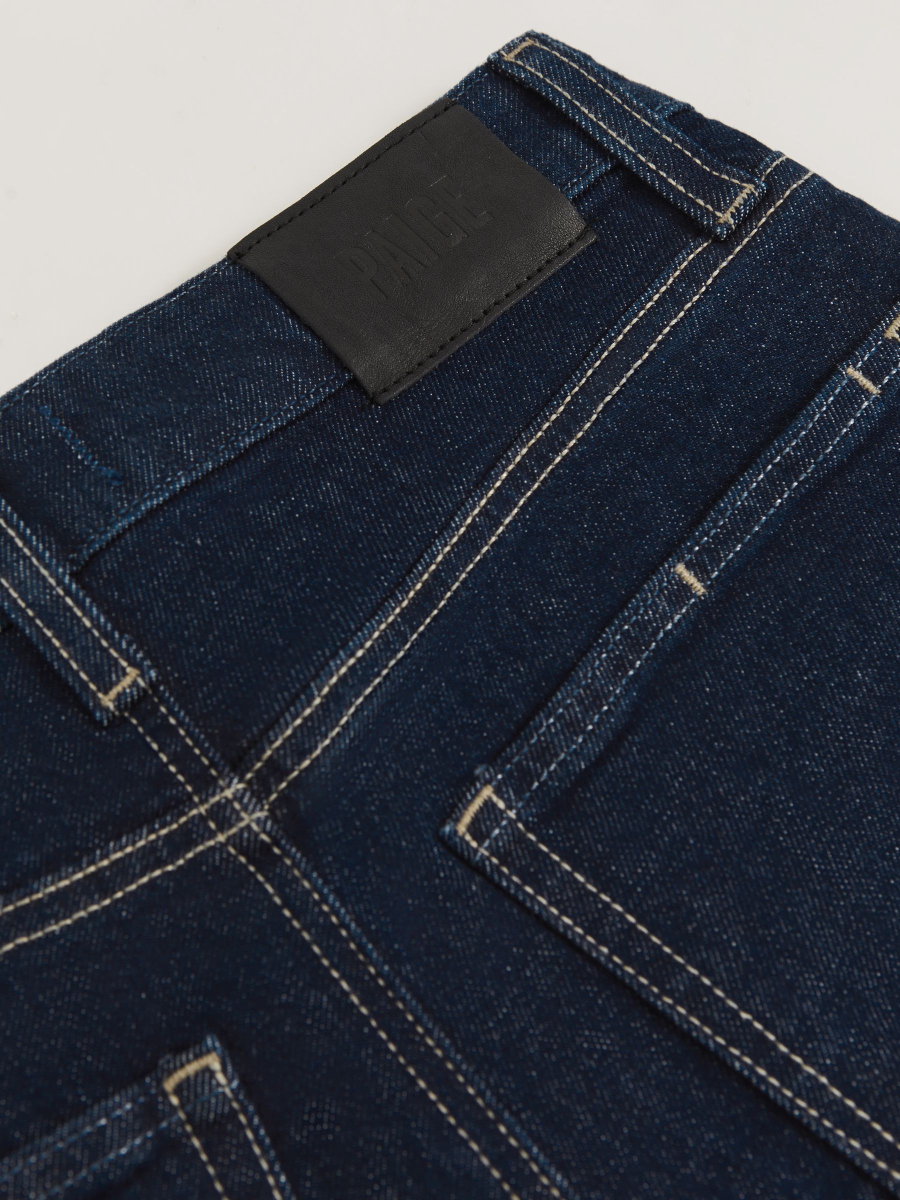 Denim Bermuda Shorts in Navy - image 4