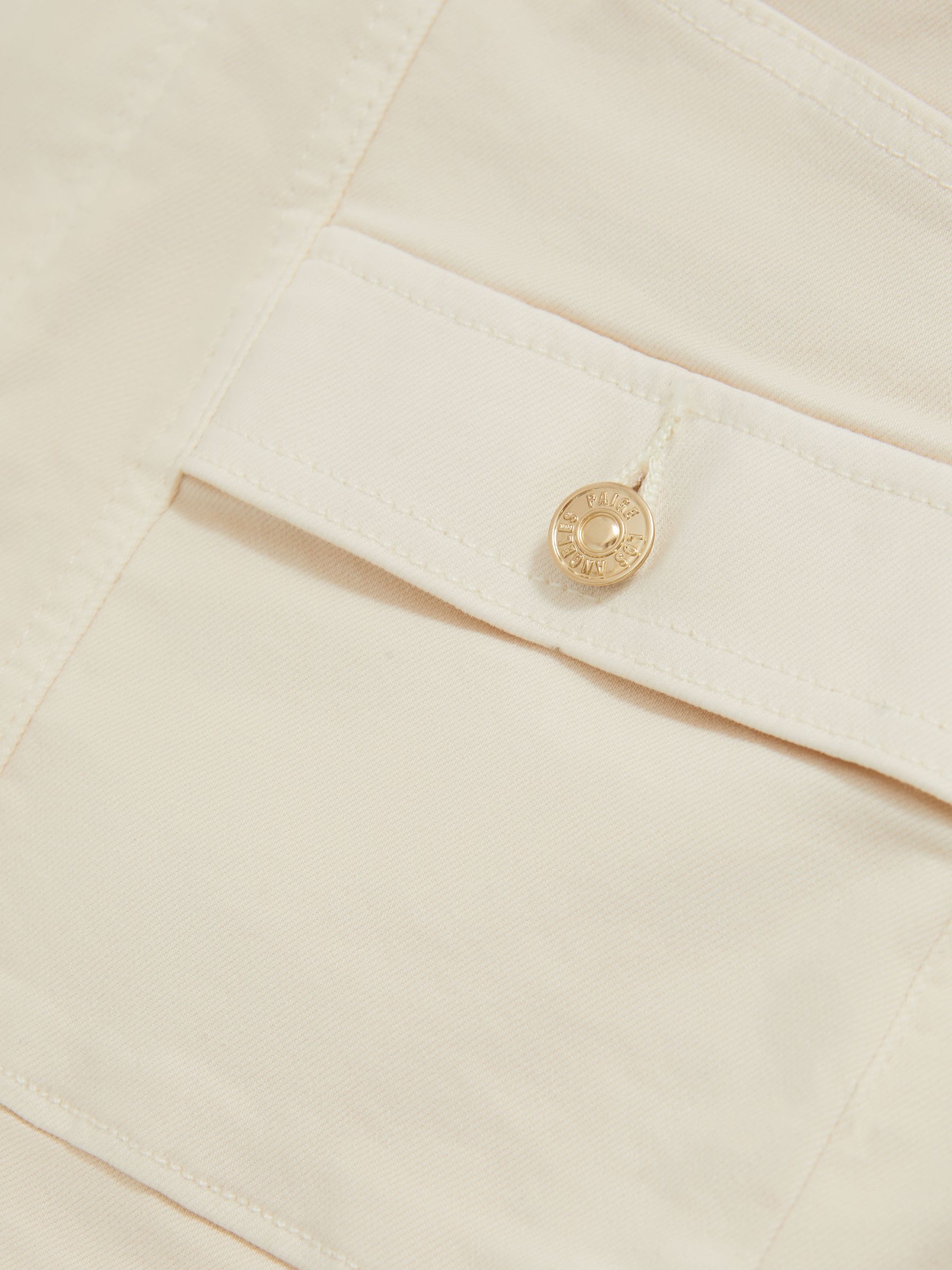 Paige Cargo Shorts in Cream - Image 5 of 5