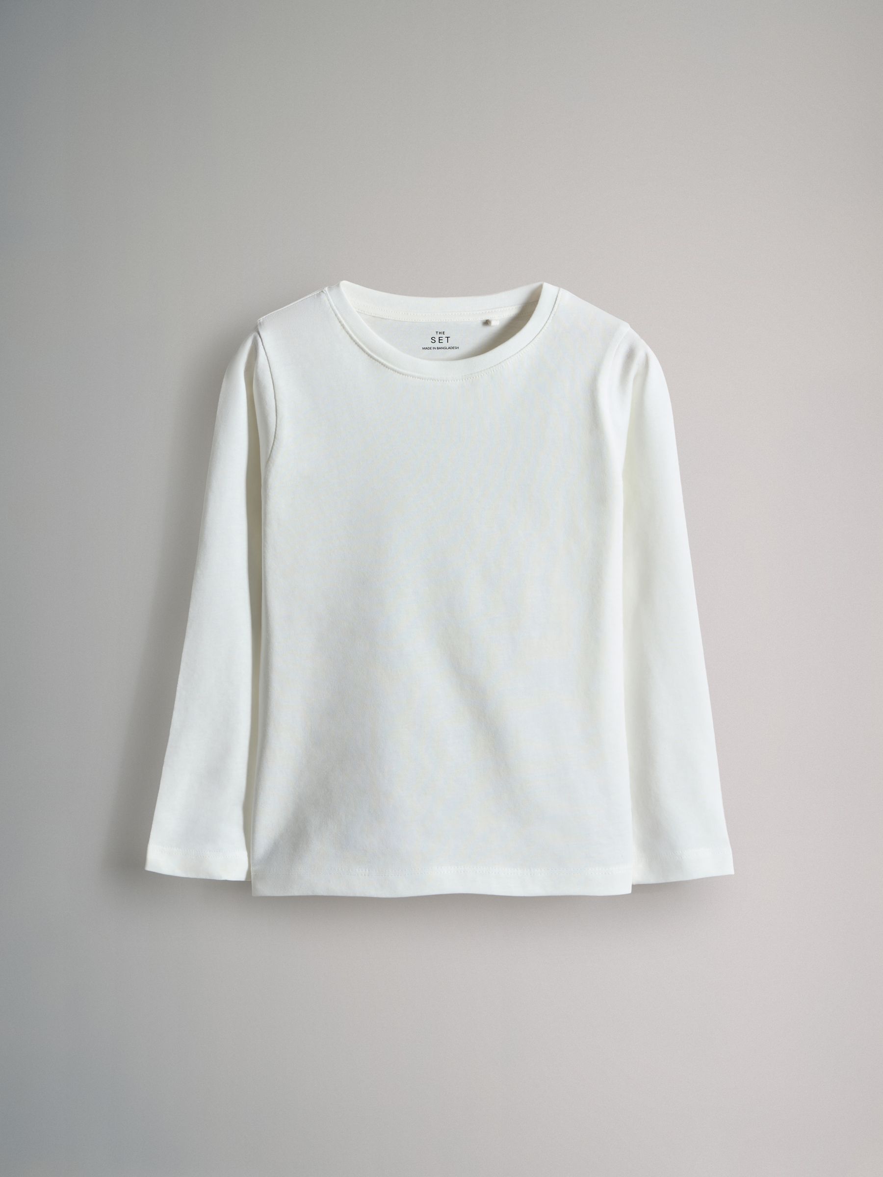 6 Pack Regular Long Sleeve Cotton T-Shirts - Image 10 of 16