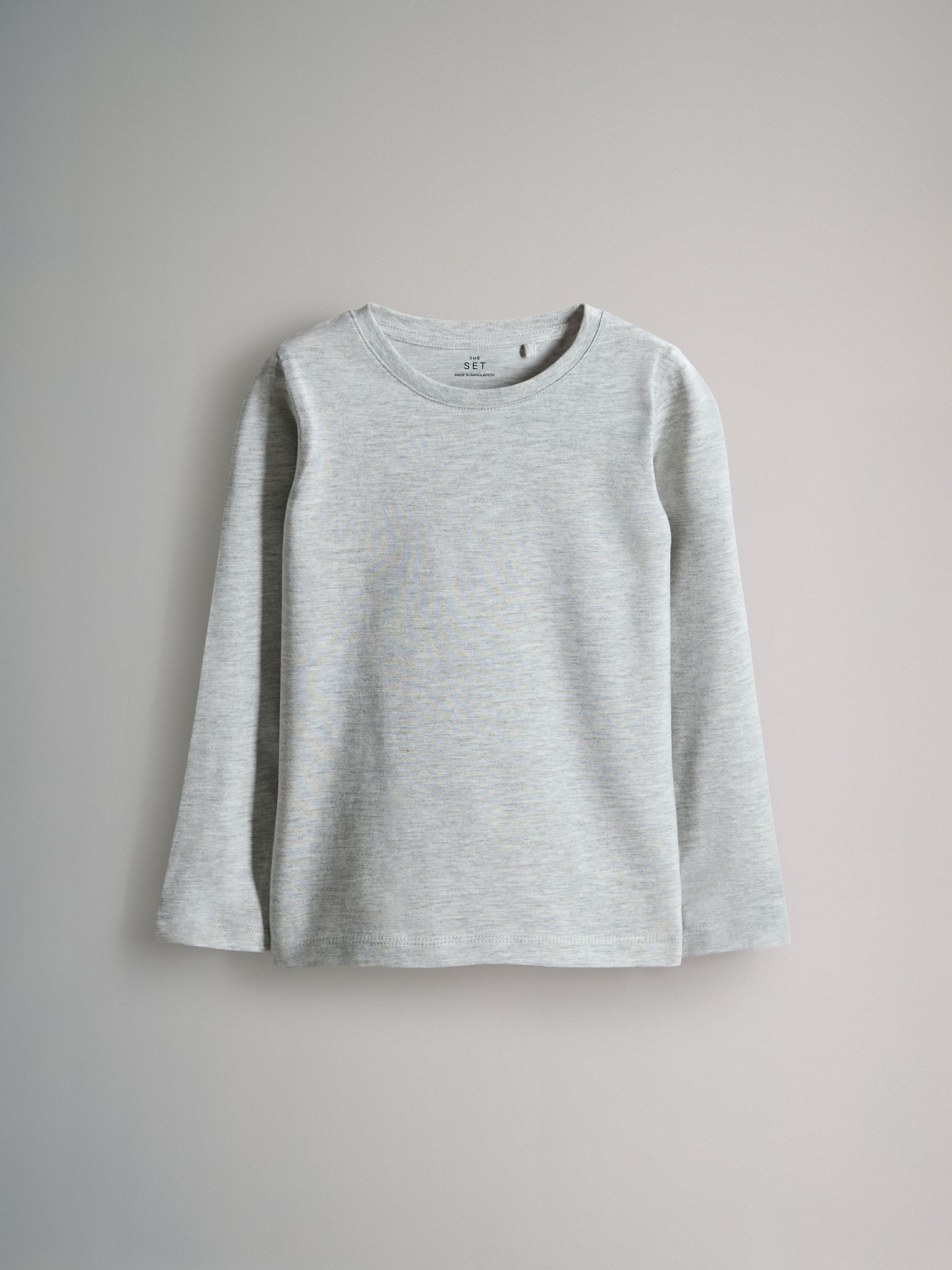 6 Pack Regular Long Sleeve Cotton T-Shirts - Image 11 of 16