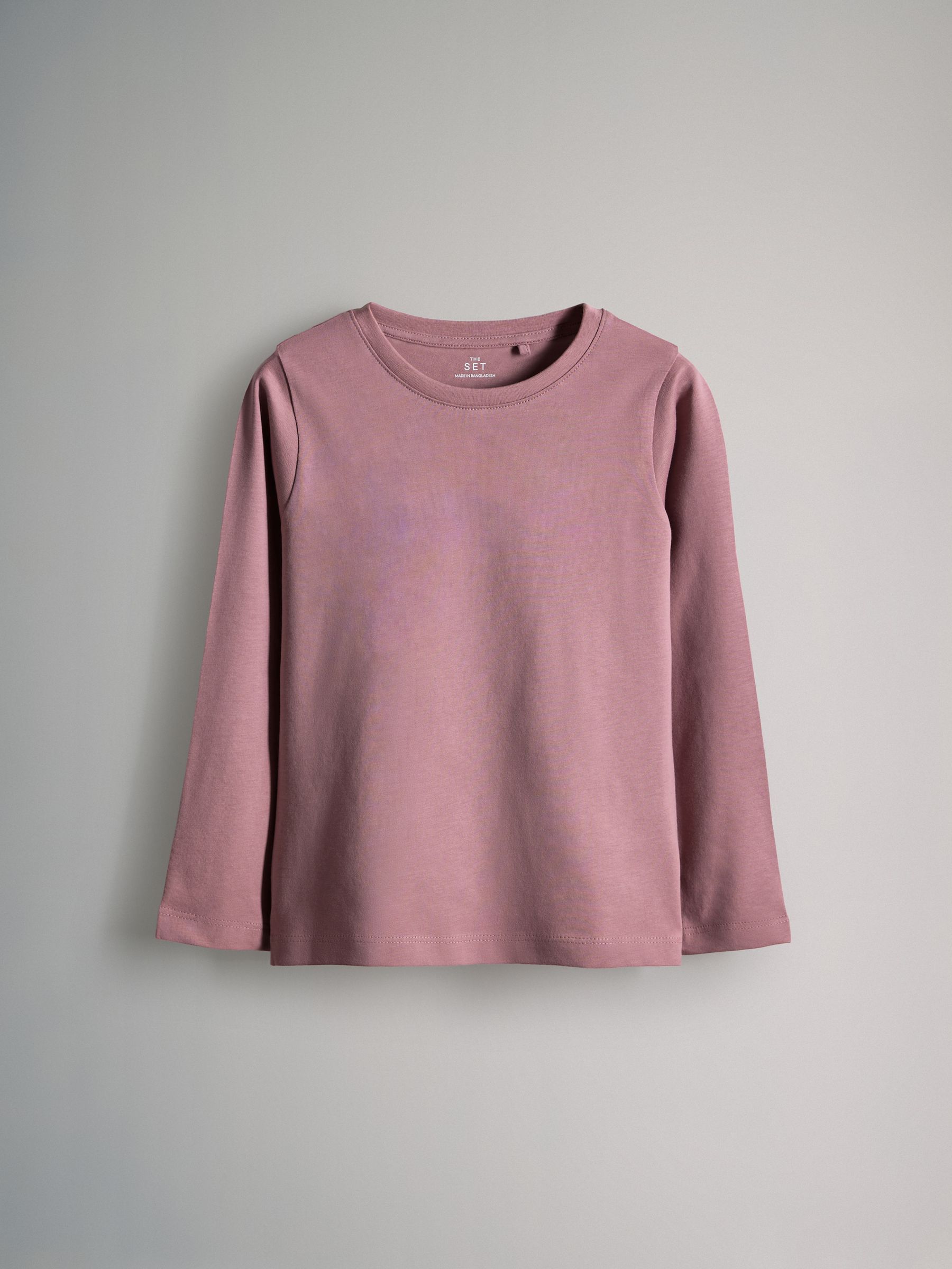 6 Pack Regular Long Sleeve Cotton T-Shirts - Image 13 of 16