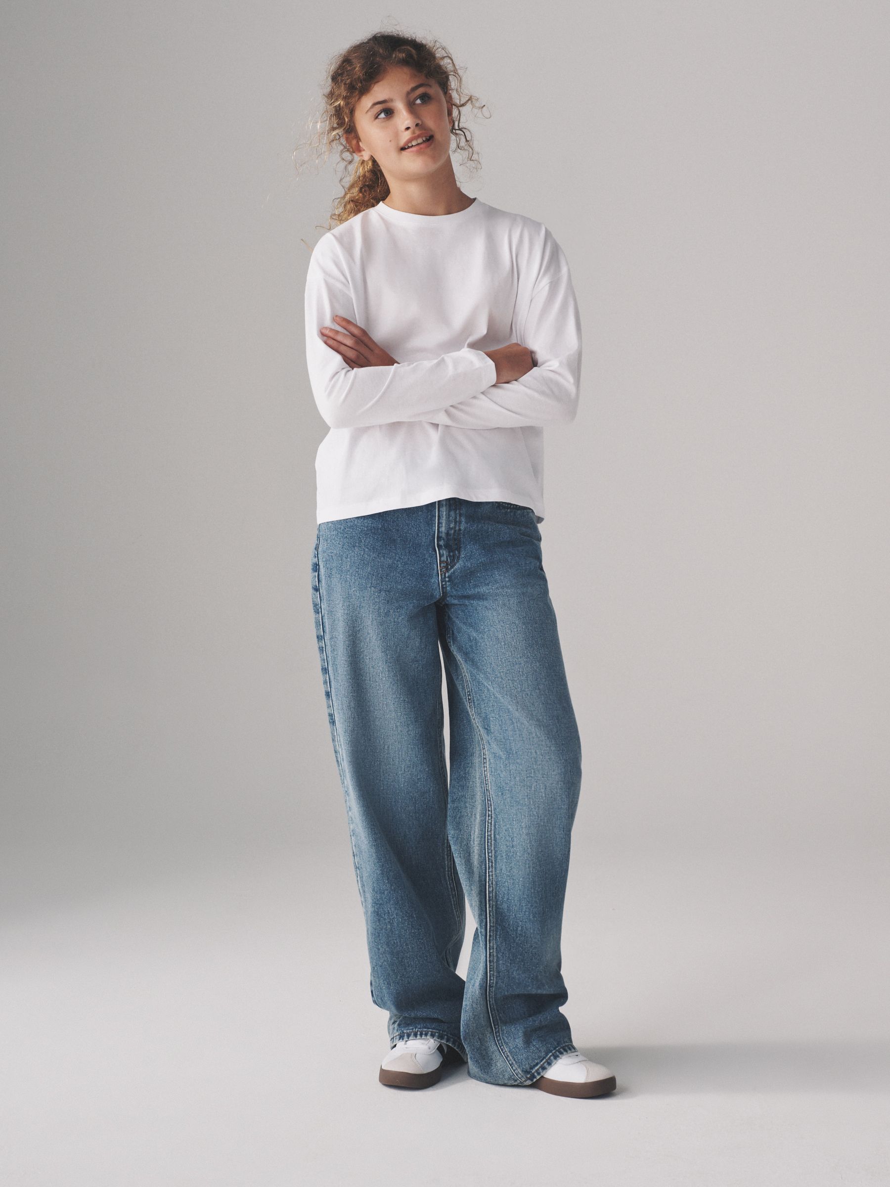 6 Pack Regular Long Sleeve Cotton T-Shirts - Image 5 of 16