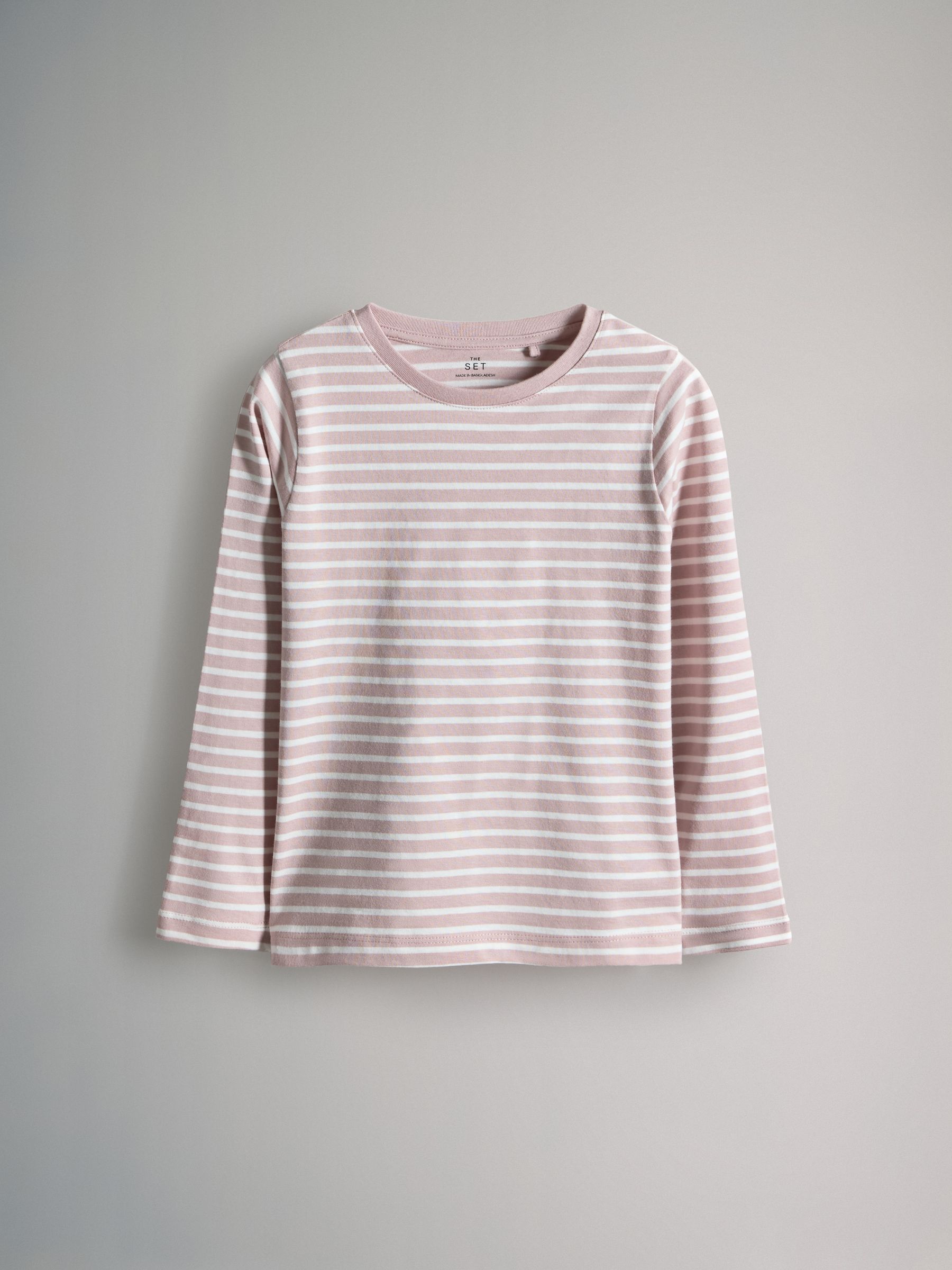 6 Pack Regular Long Sleeve Cotton T-Shirts - Image 9 of 16