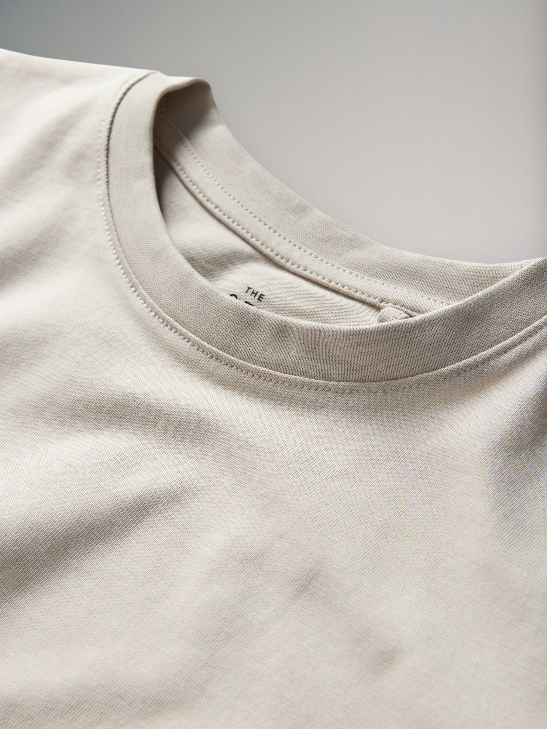 Black/Brown/White - 4 Pack Oversized Cropped Short Sleeve Heavyweight Cotton T-Shirts - Image 11 of 12
