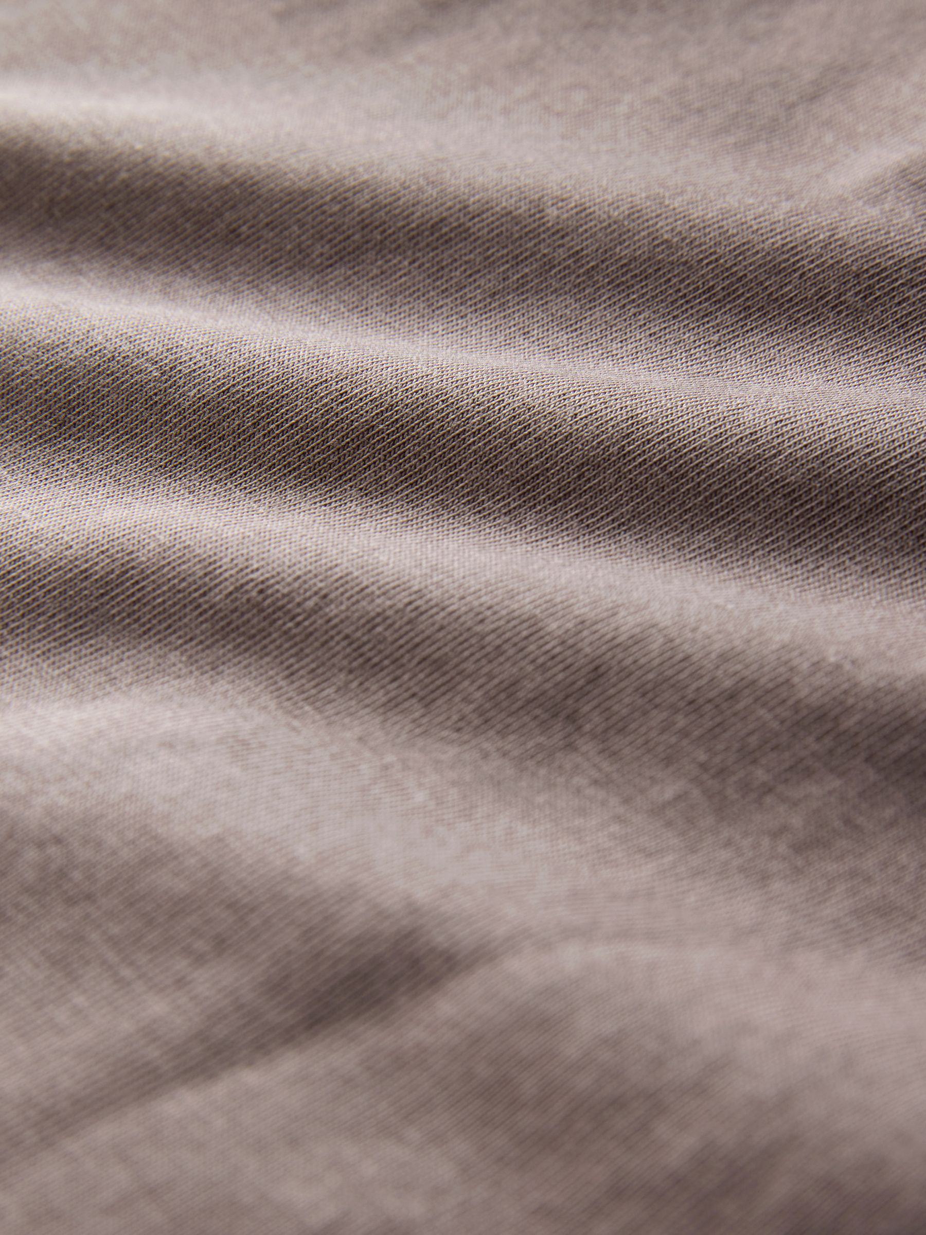 Black/Brown/Grey Marl - 3 Pack Long Sleeve Skater Cotton Dresses - Image 11 of 11